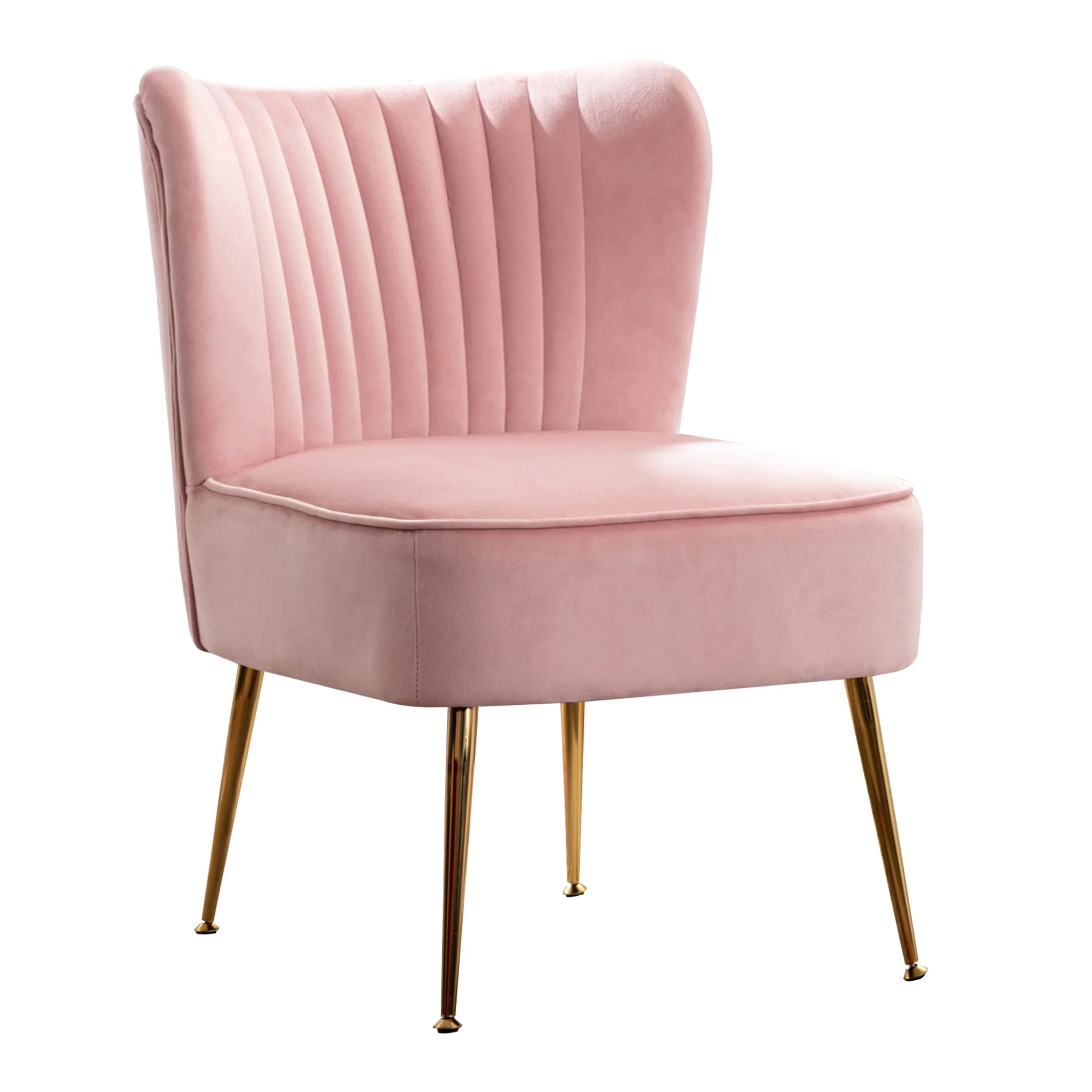 Alaia Mid Century Modern Tufted Velvet Loveseat Sofa and 22" Accent Chair 3-Piece Set