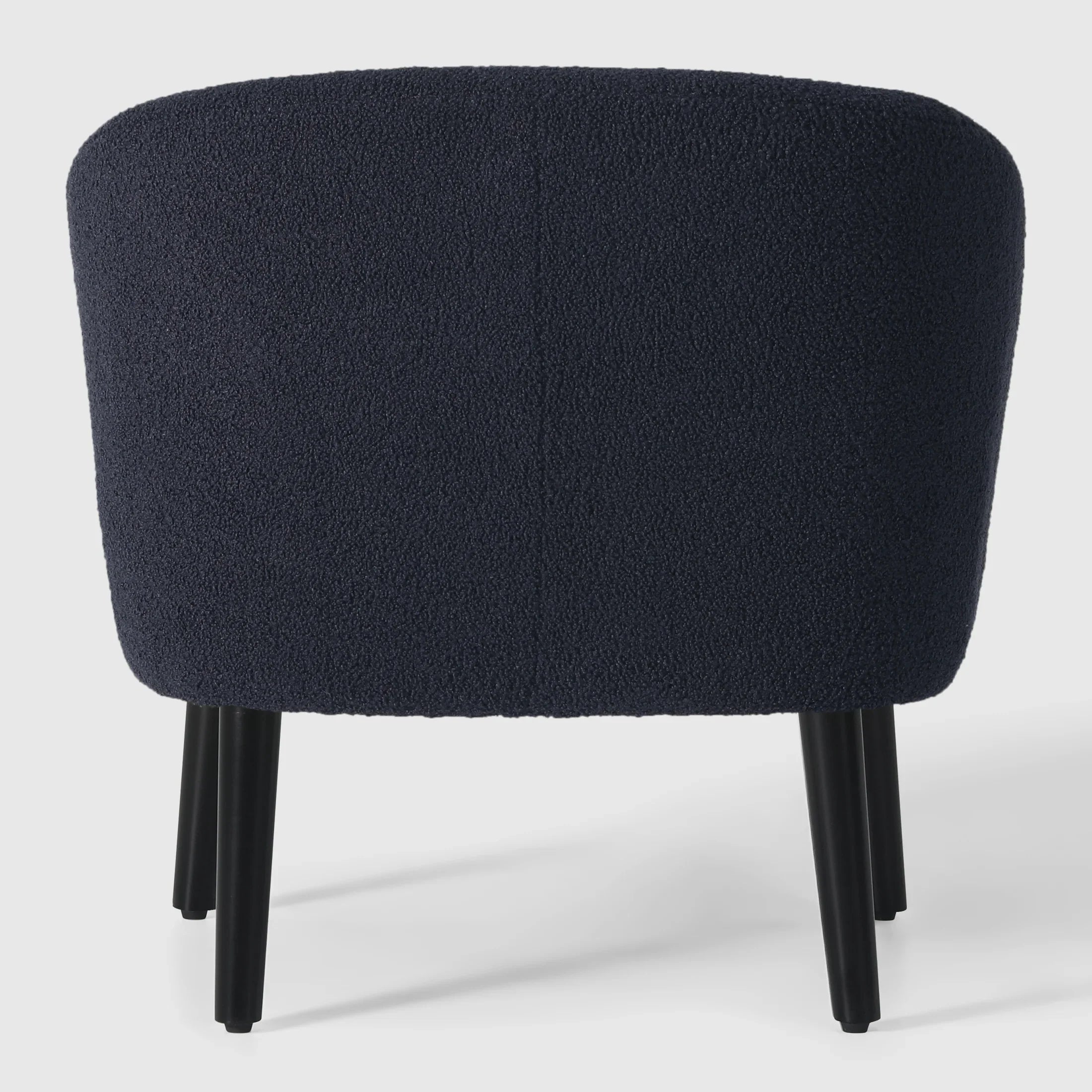 Celine 29" Wide Mid Century Modern Club Barrel Accent Armchair