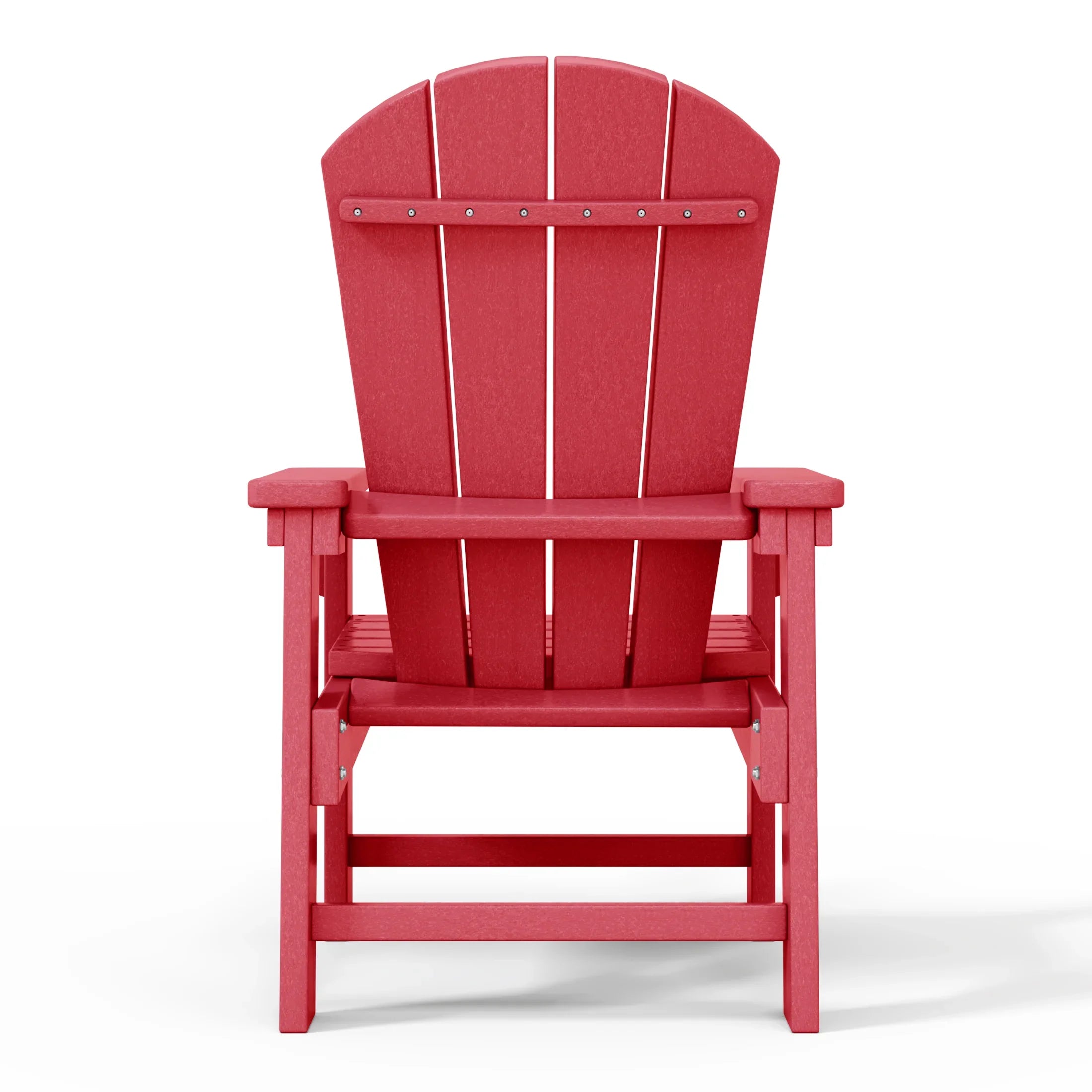 Paradise Kids Outdoor HDPE Adirondack Plastic Patio Chair