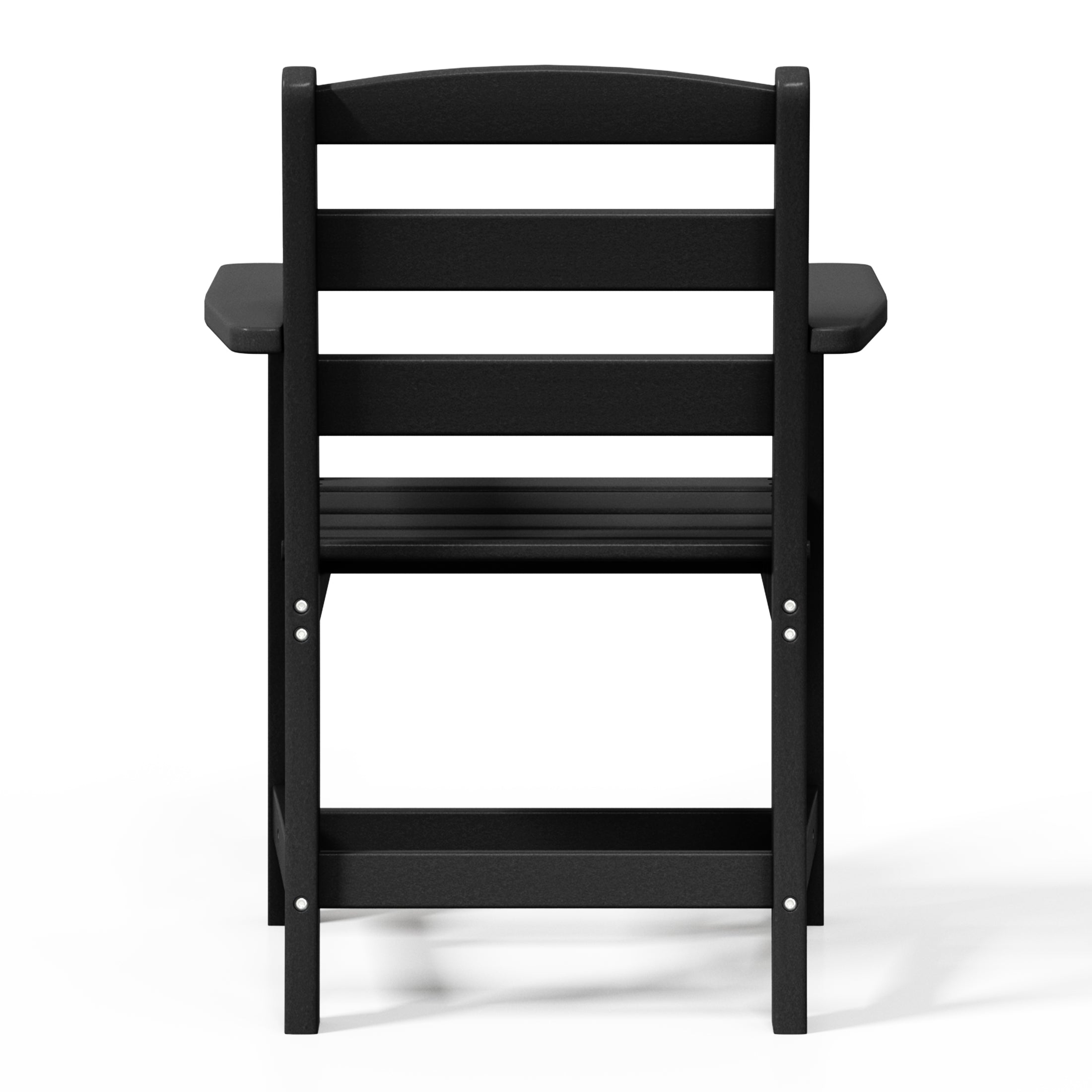 Palms Outdoor HDPE Patio Classic Dining Arm Chair