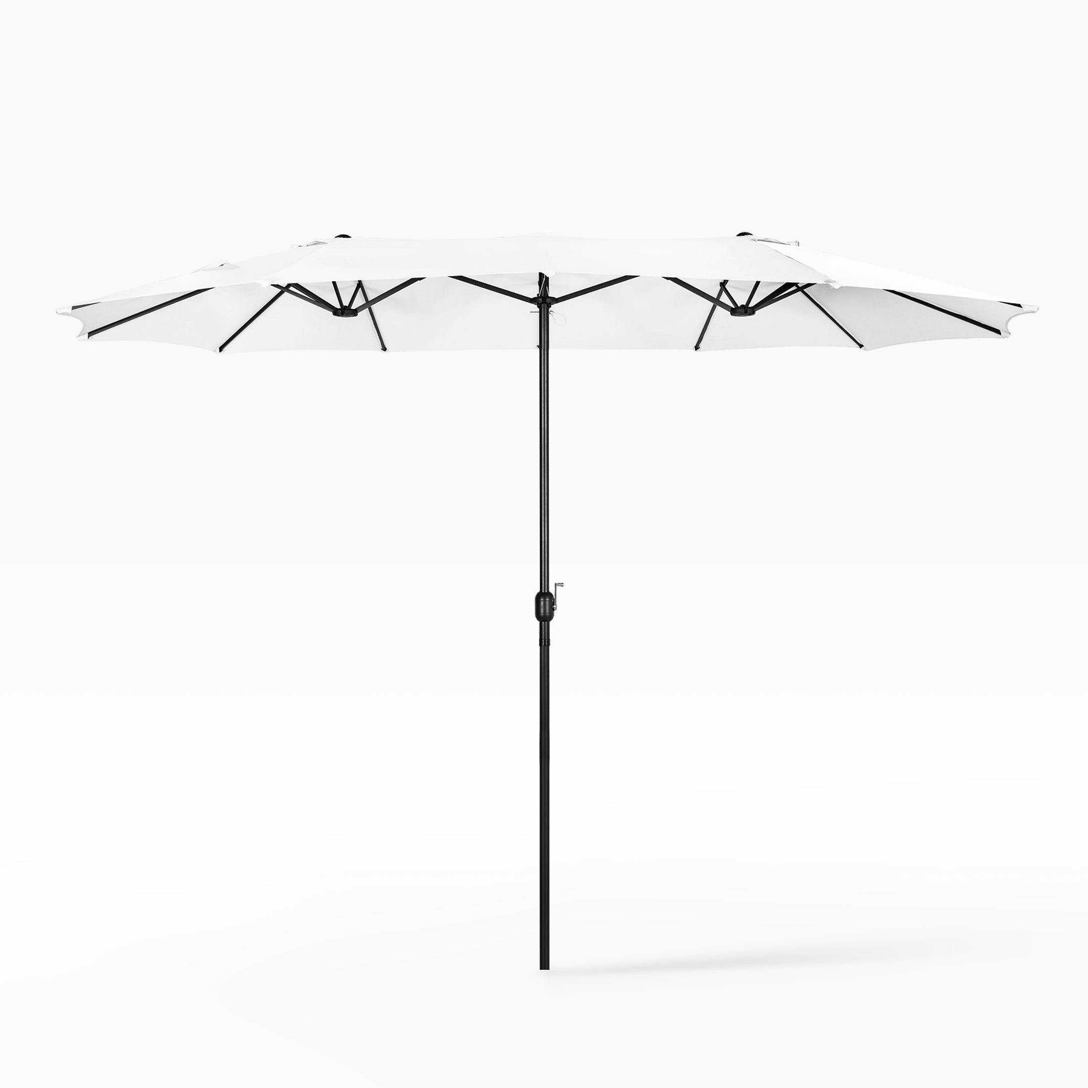 Easton Twin 15 x 9 ft. retangular shape Market / Outdoor dining table umbrella