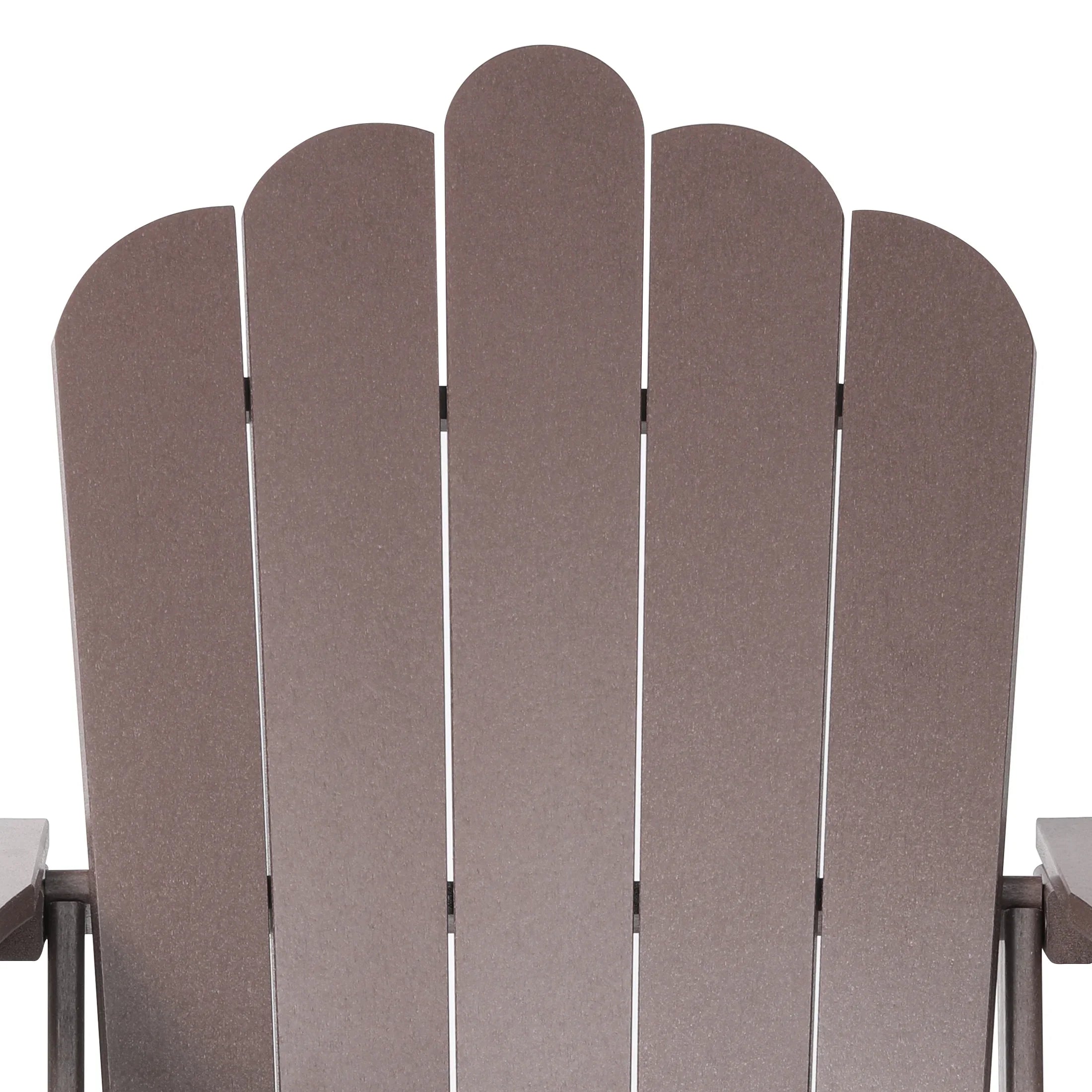 Lakeview 4-Piece Adirondack Chairs with Cup Holders and Table Set