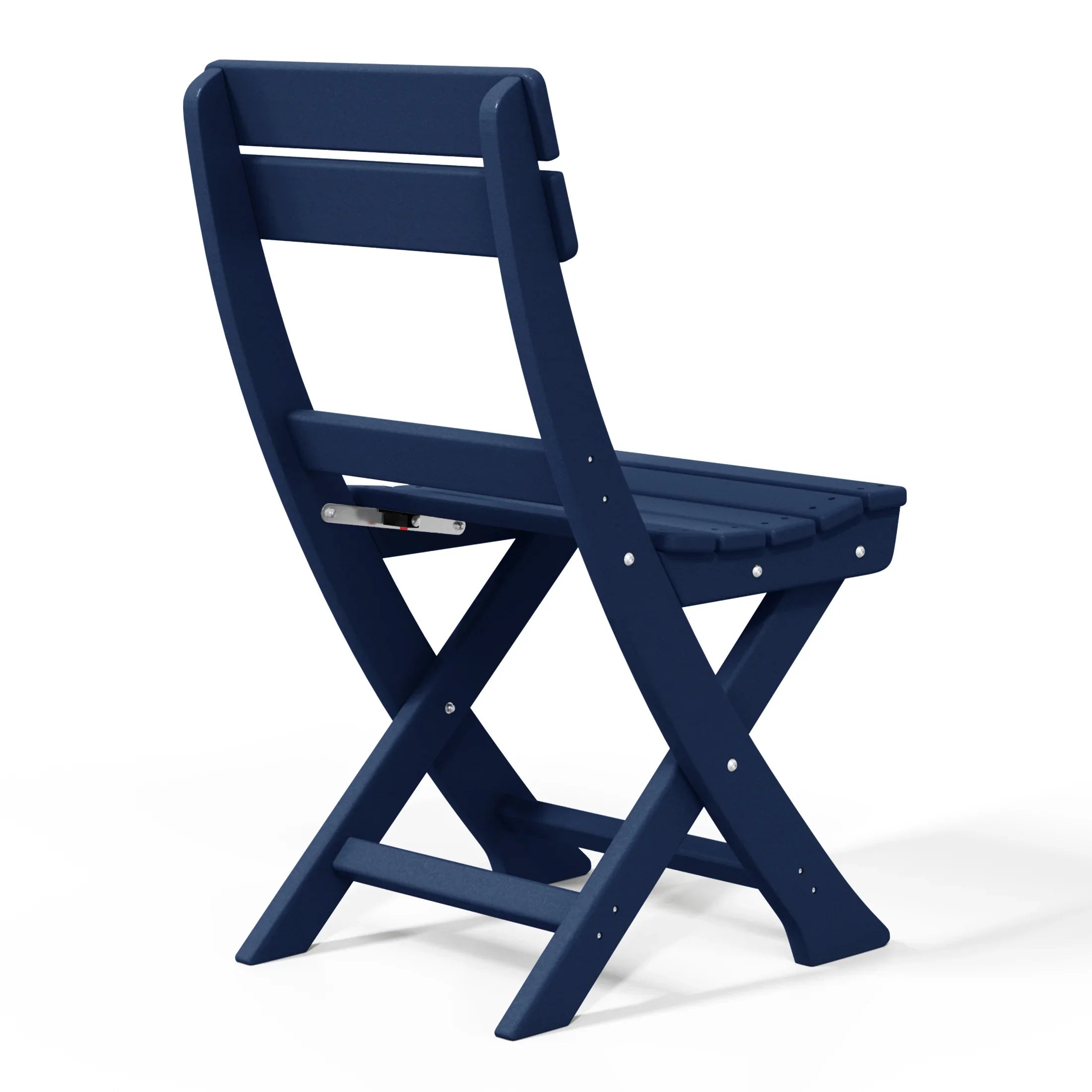 Paradise 3-Piece Outdoor HDPE Folding Patio Bistro Table and Chairs