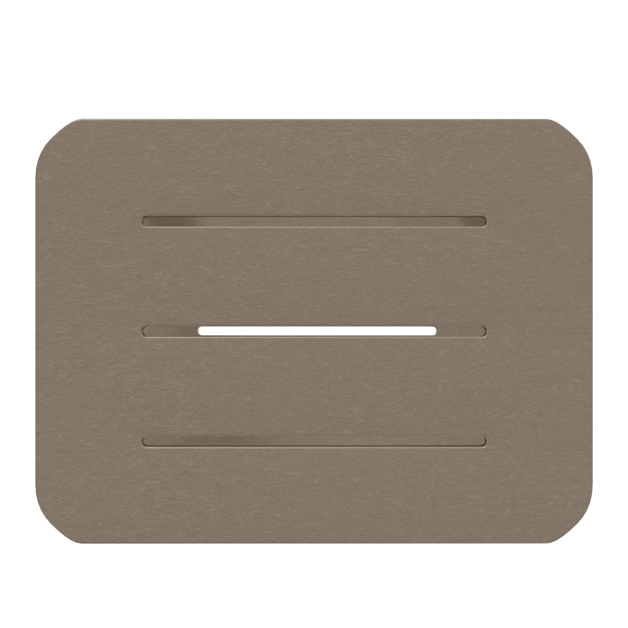 Lago 2-Tier Outdoor HDPE Modern Adirondack Square Patio Side Table