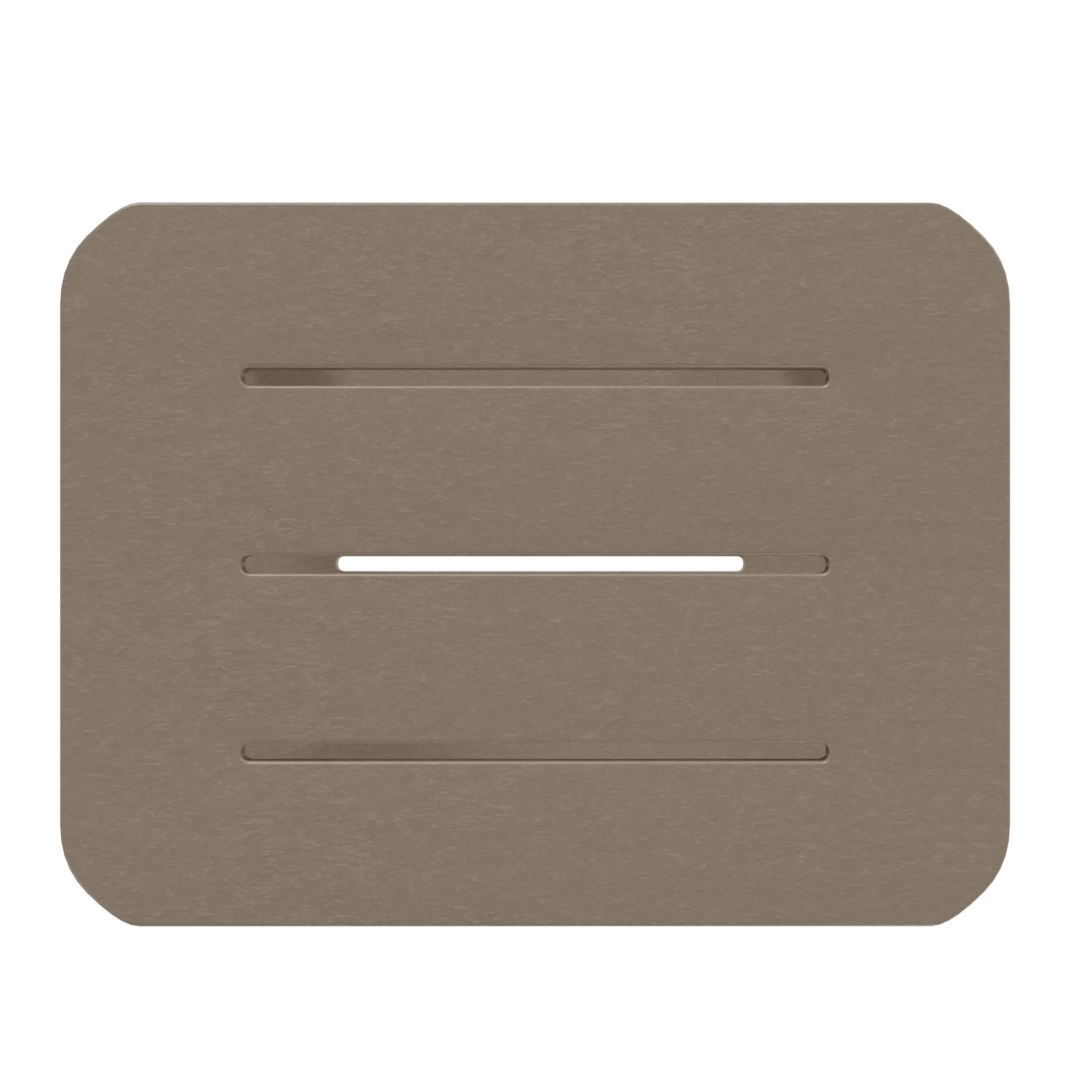 Lago 2-Tier Outdoor HDPE Modern Adirondack Square Patio Side Table