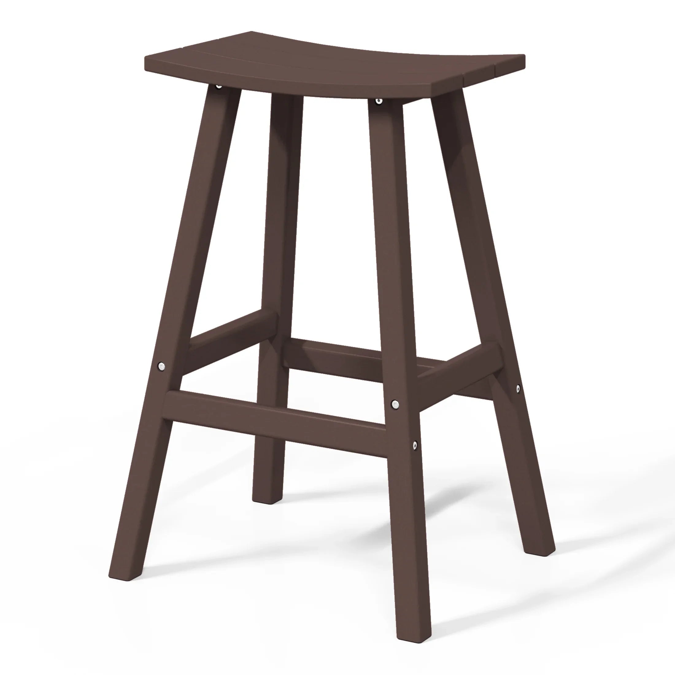 Paradise 2 piece set of 29" height Outdoor / Patio Saddle bar stools