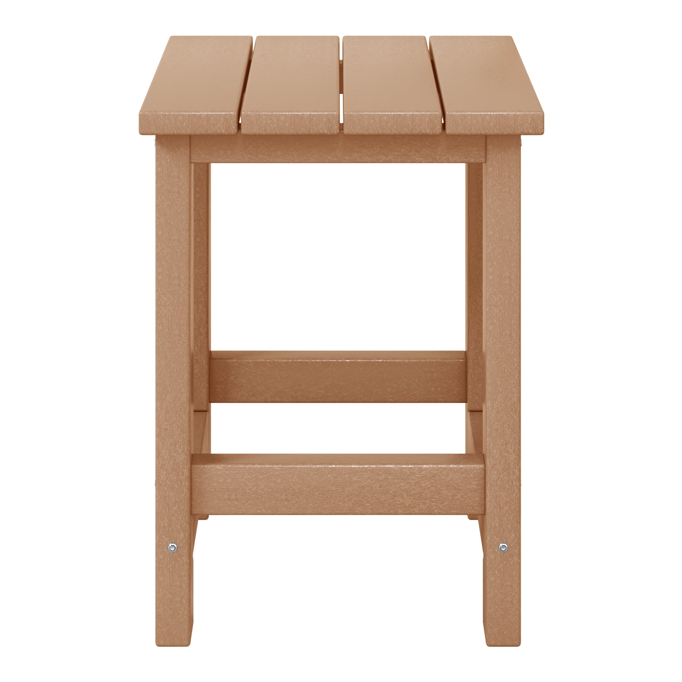 Paradise Kids Outdoor Patio Furniture HDPE Adirondack Square Side Table