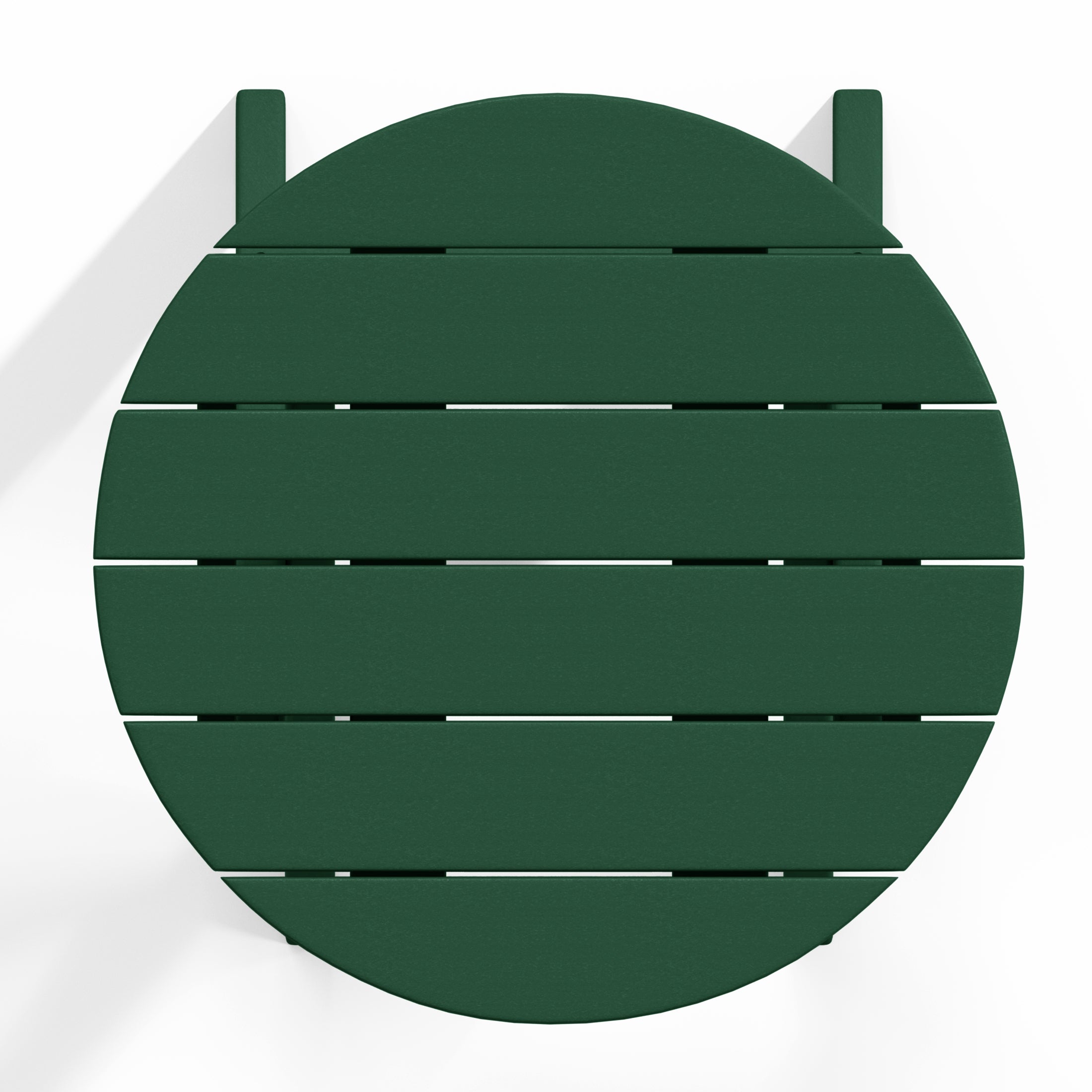 Paradise HDPE Outdoor 24.5 Inch Round Portable Folding Patio Dining Table