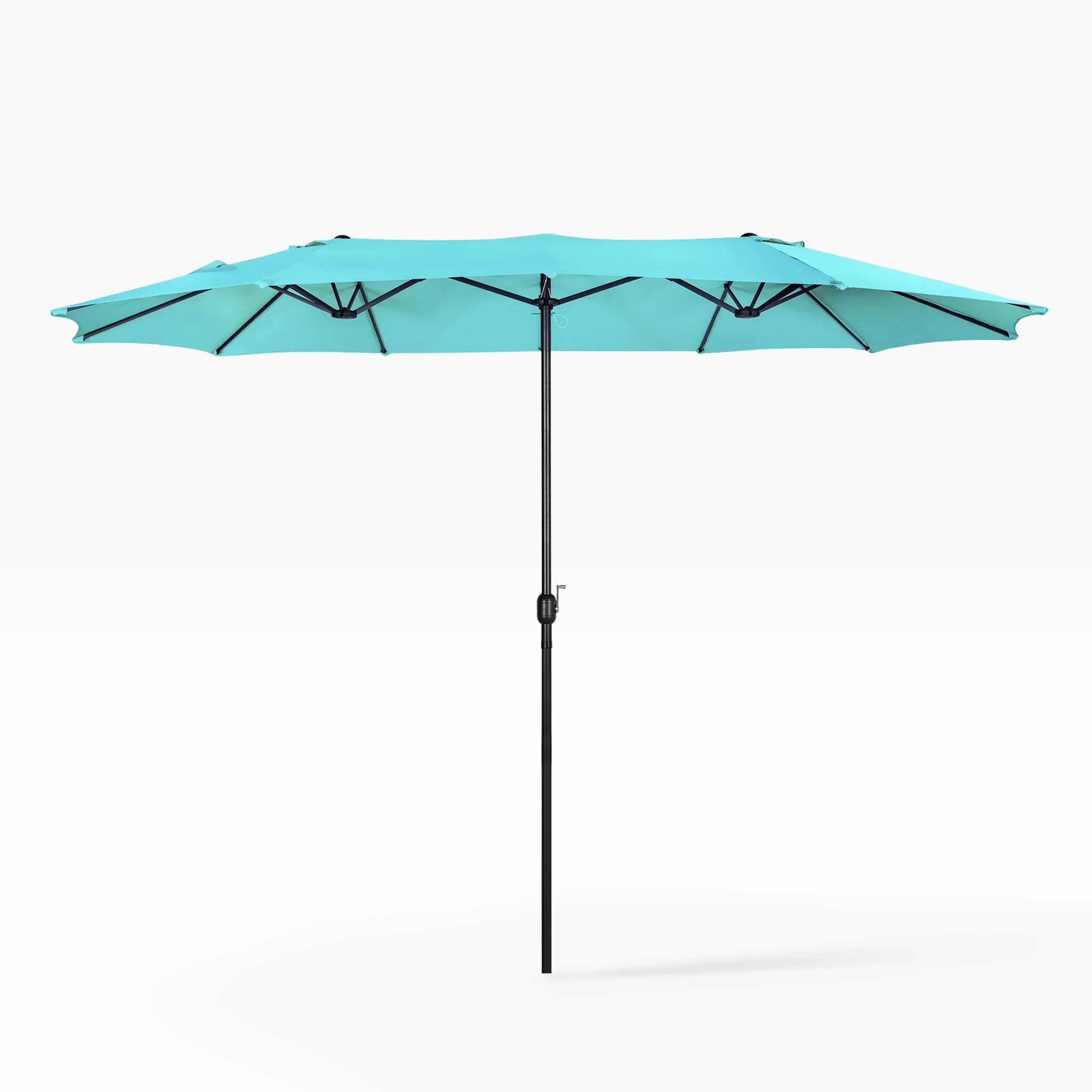 Easton Twin 15 x 9 ft. retangular shape Market / Outdoor dining table umbrella