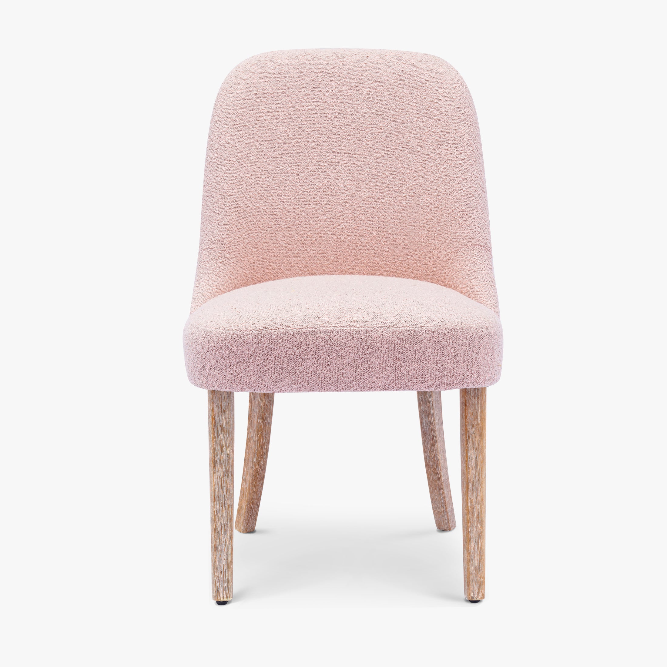 Amélie Mid-Century Modern Upholstered Boucle Dining Chair