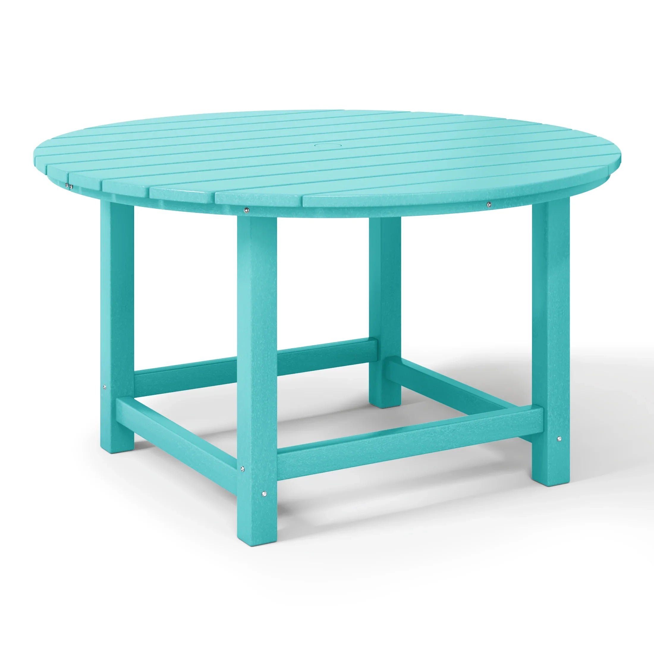 Paradise Kids 5-Piece HDPE Outdoor Patio Round Dining Table and Chairs Set