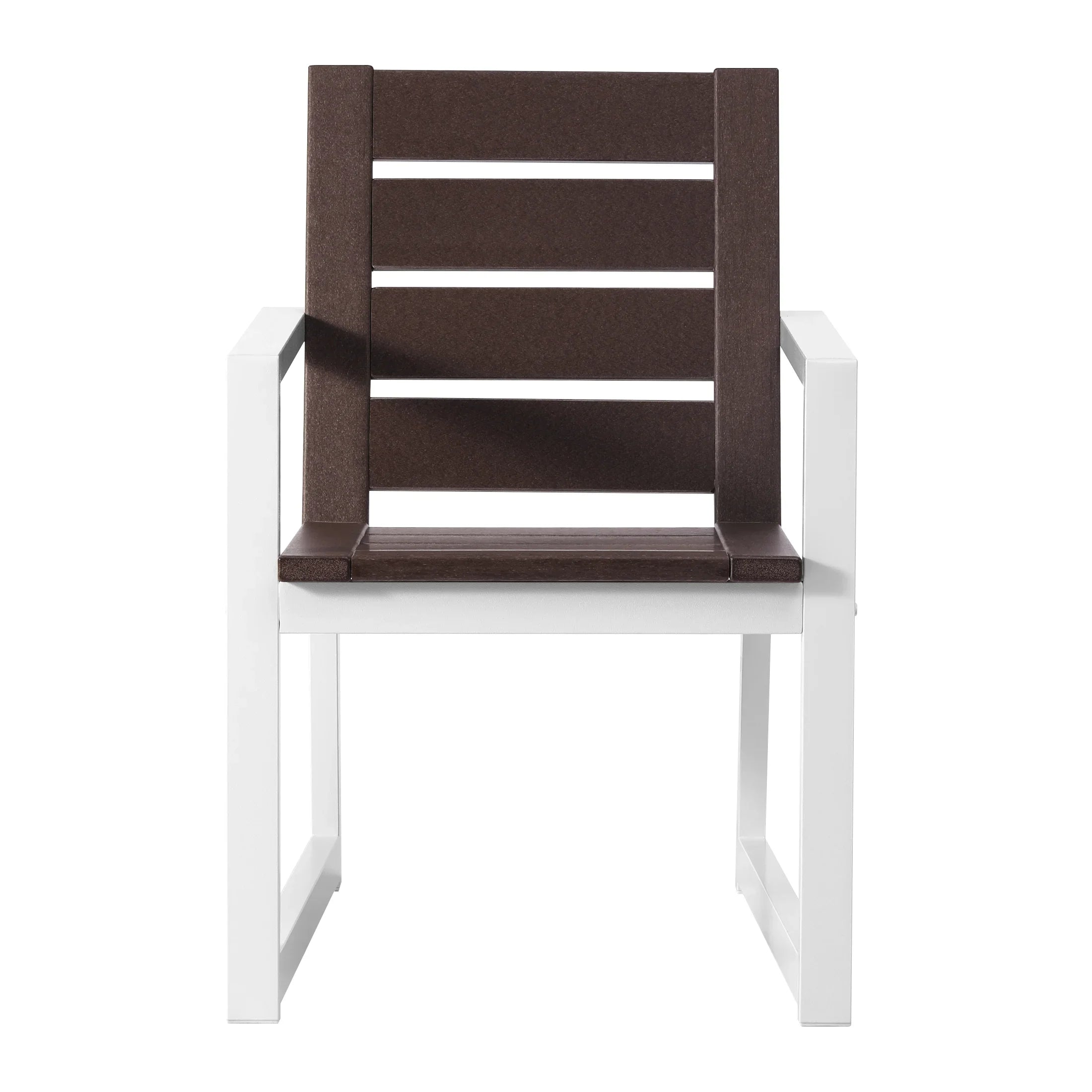 Stinson HDPE Outdoor Patio Dining Arm Chair