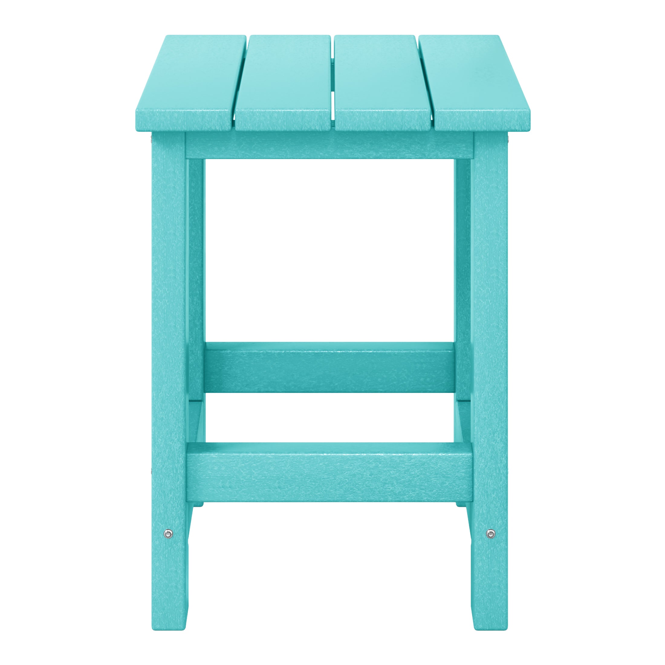 Paradise Kids Outdoor Patio Furniture HDPE Adirondack Square Side Table