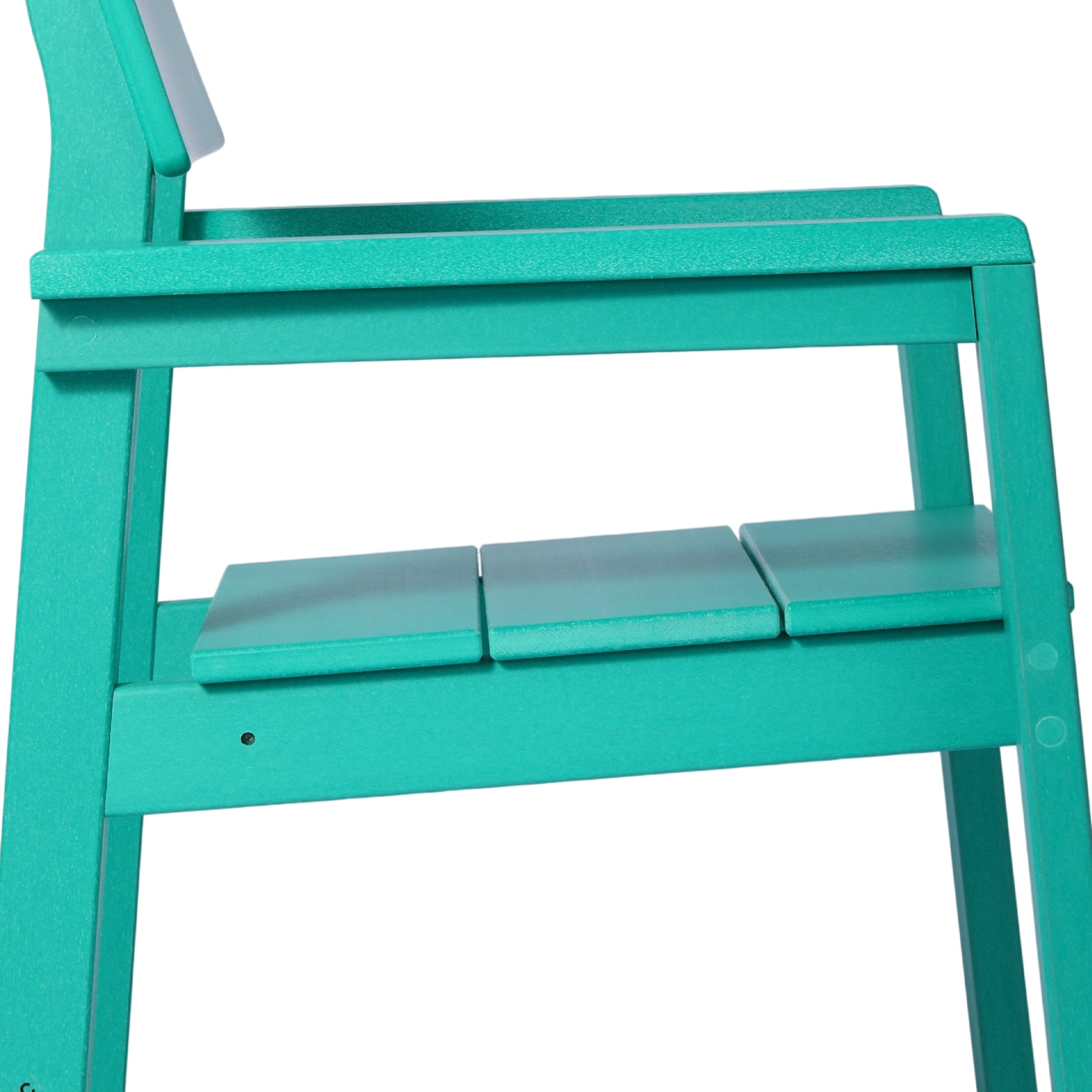 Cambria Modern HDPE Outdoor Patio Dining Arm Chairs (Set of 2)
