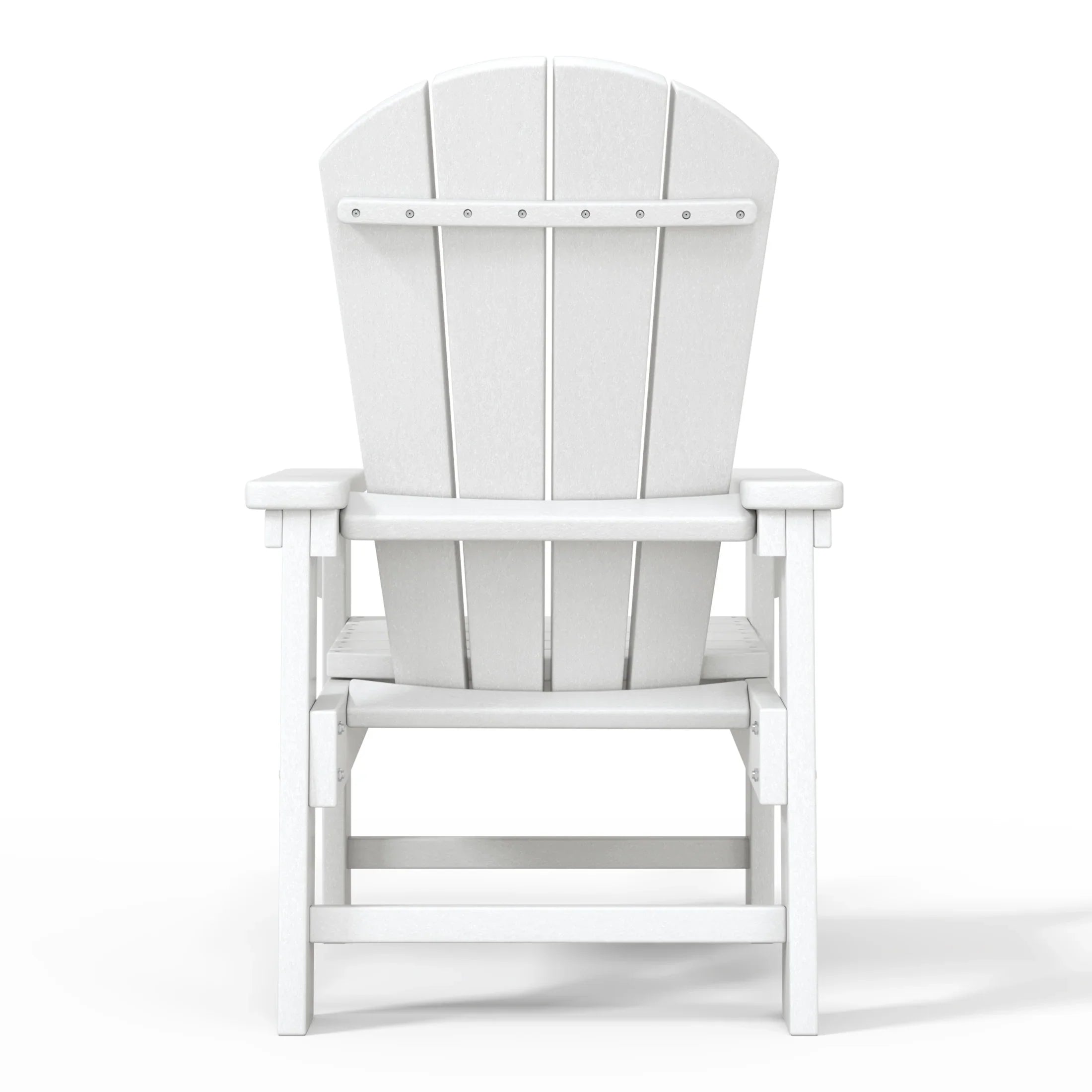 Paradise Kids Outdoor HDPE Adirondack Plastic Patio Chair