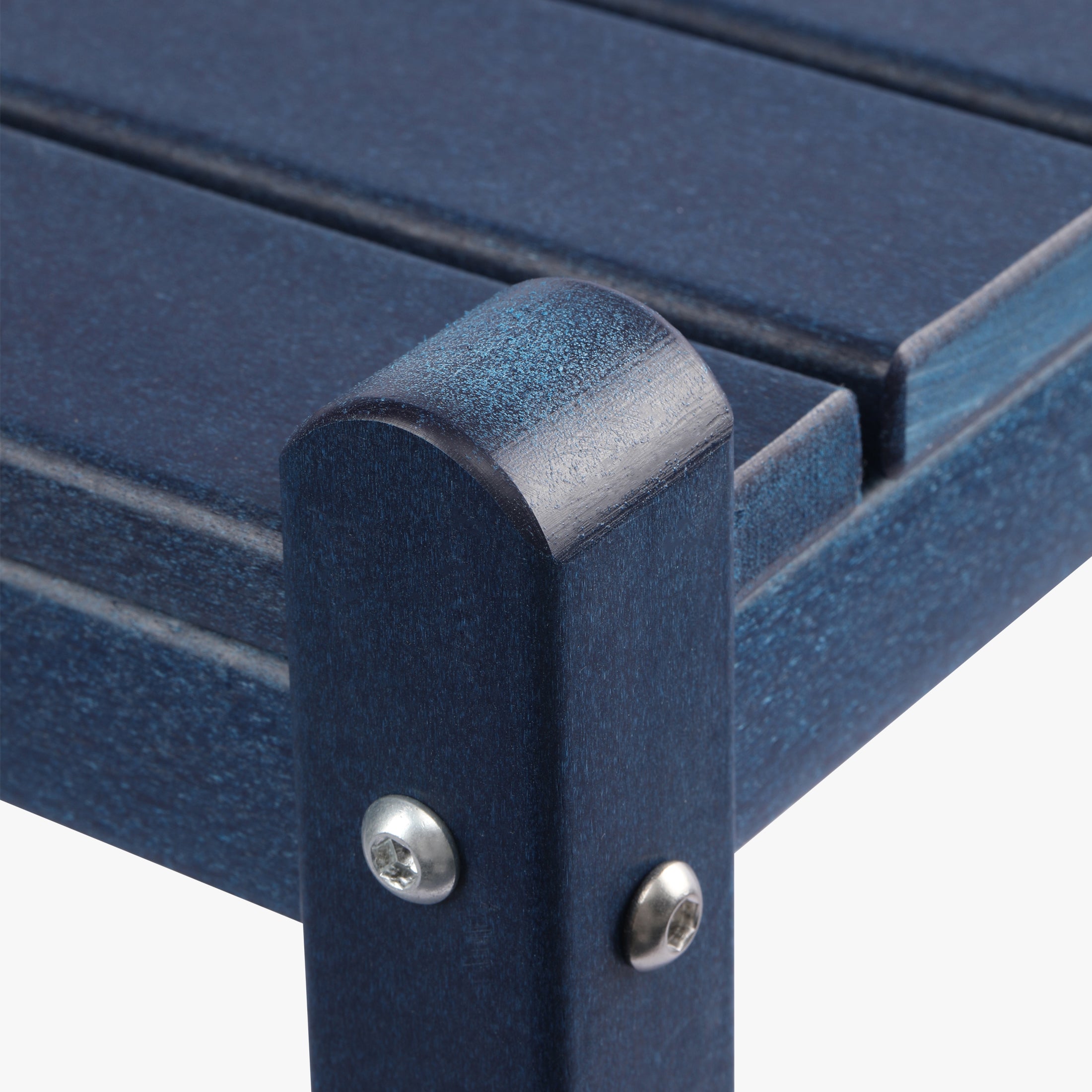 Paradise 36" Outdoor Adirondack HDPE 2-Tier Patio Side Table