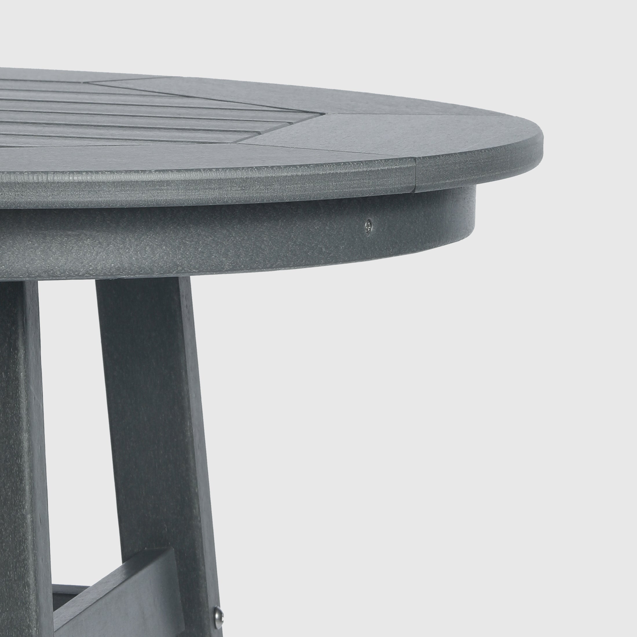 Paradise Outdoor 35" HDPE Round Patio Bar Height Table