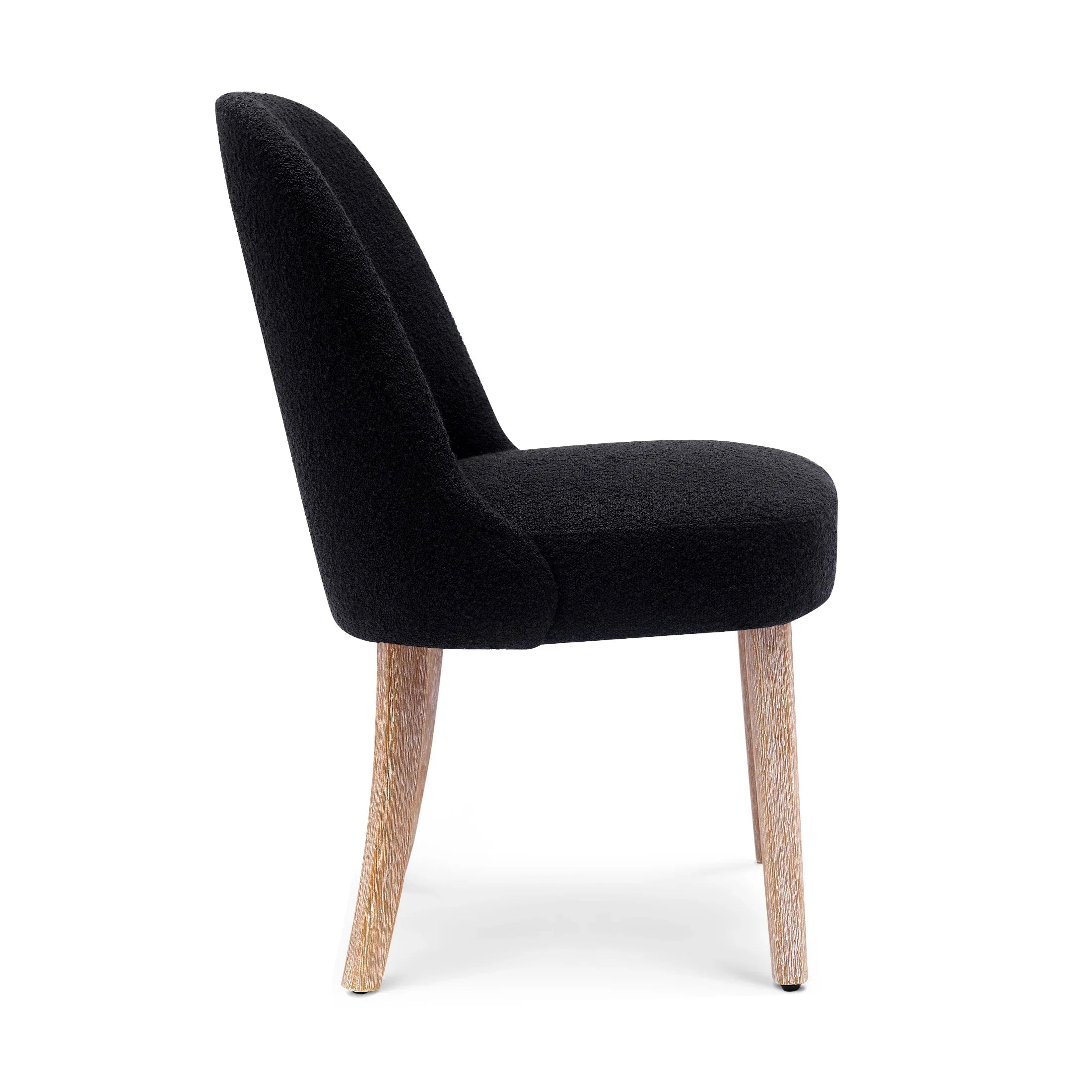 Amélie Mid-Century Modern Upholstered Boucle Dining Chair (Set of 6)