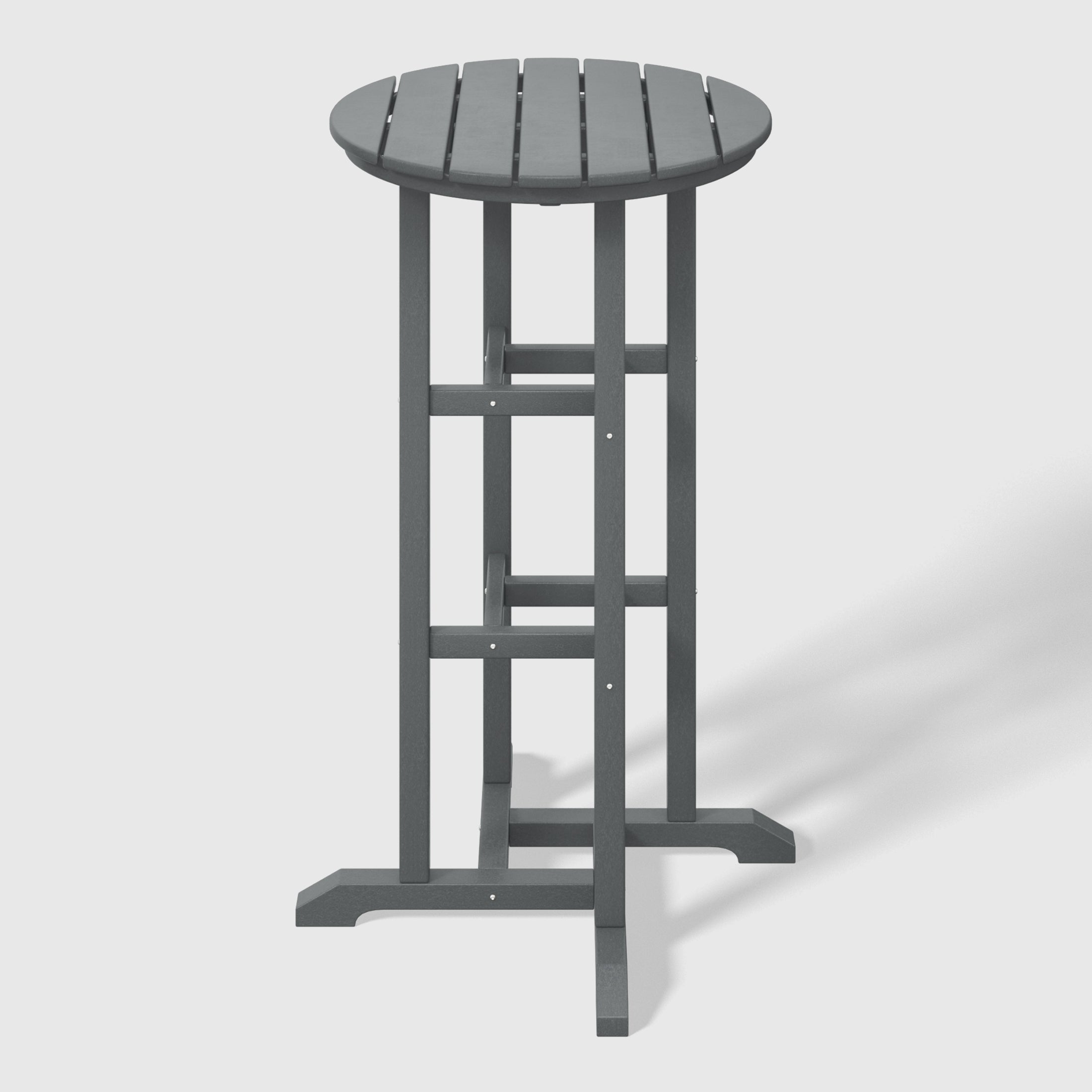 Paradise 42" Counter Height Round Outdoor Patio Bistro Bar Table