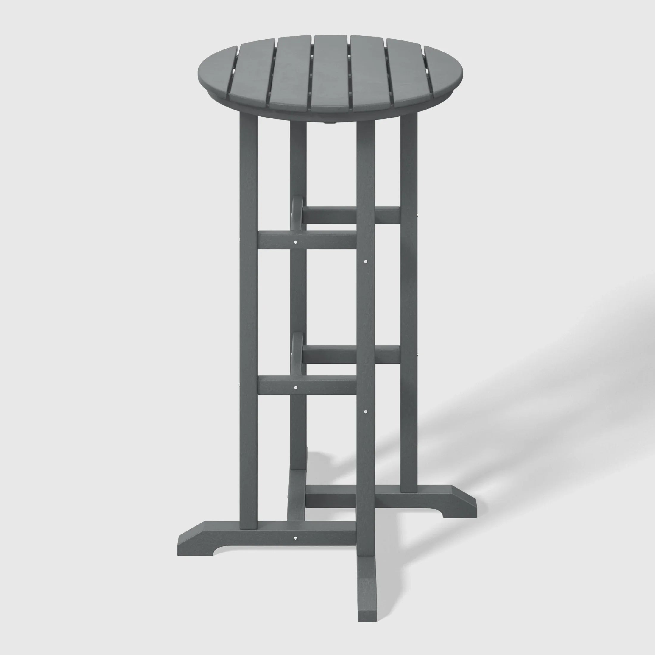 Paradise 42" Counter Height Round Outdoor Patio Bistro Bar Table