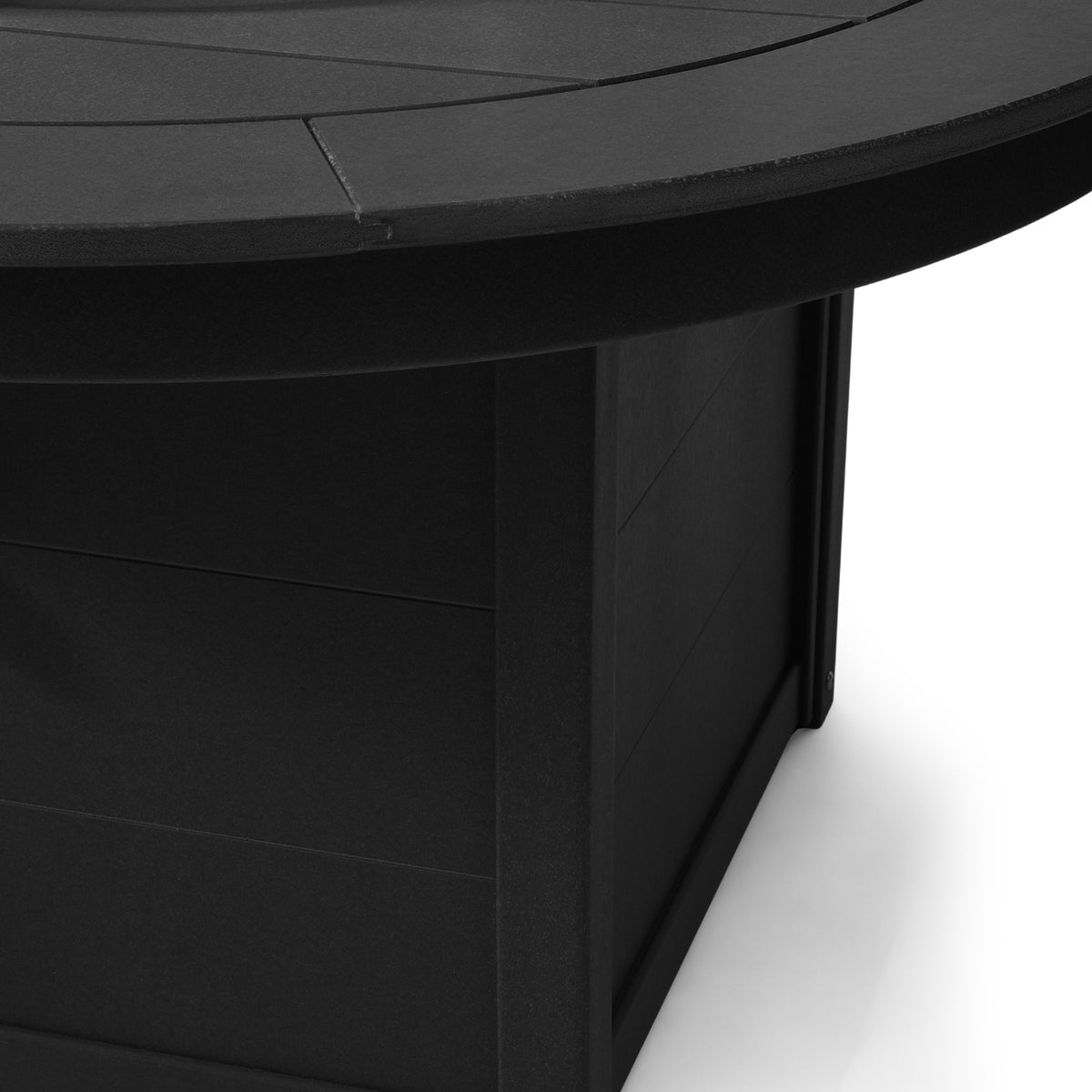 Sol 47" Modern Outdoor 55,000 BTU Patio Propane Round Fire Pit Table