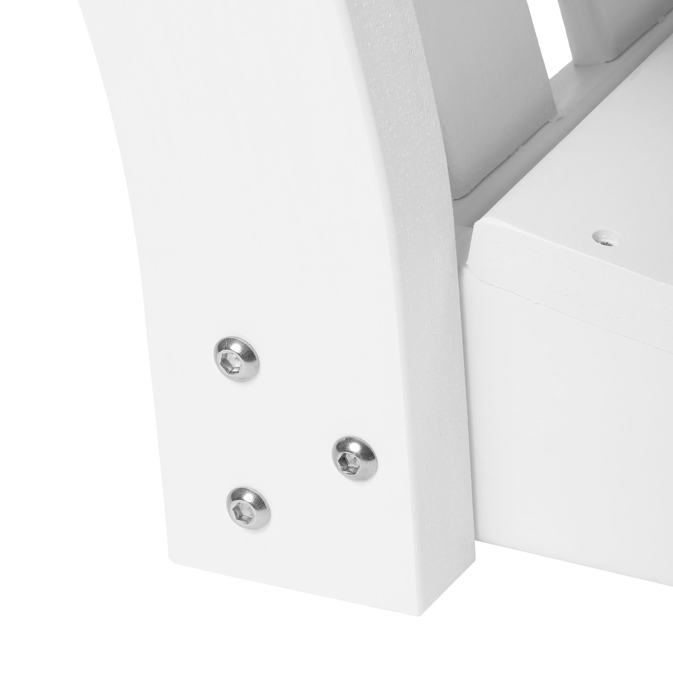 Paradise Outdoor Patio HDPE Hanging Front Porch Swing Bench