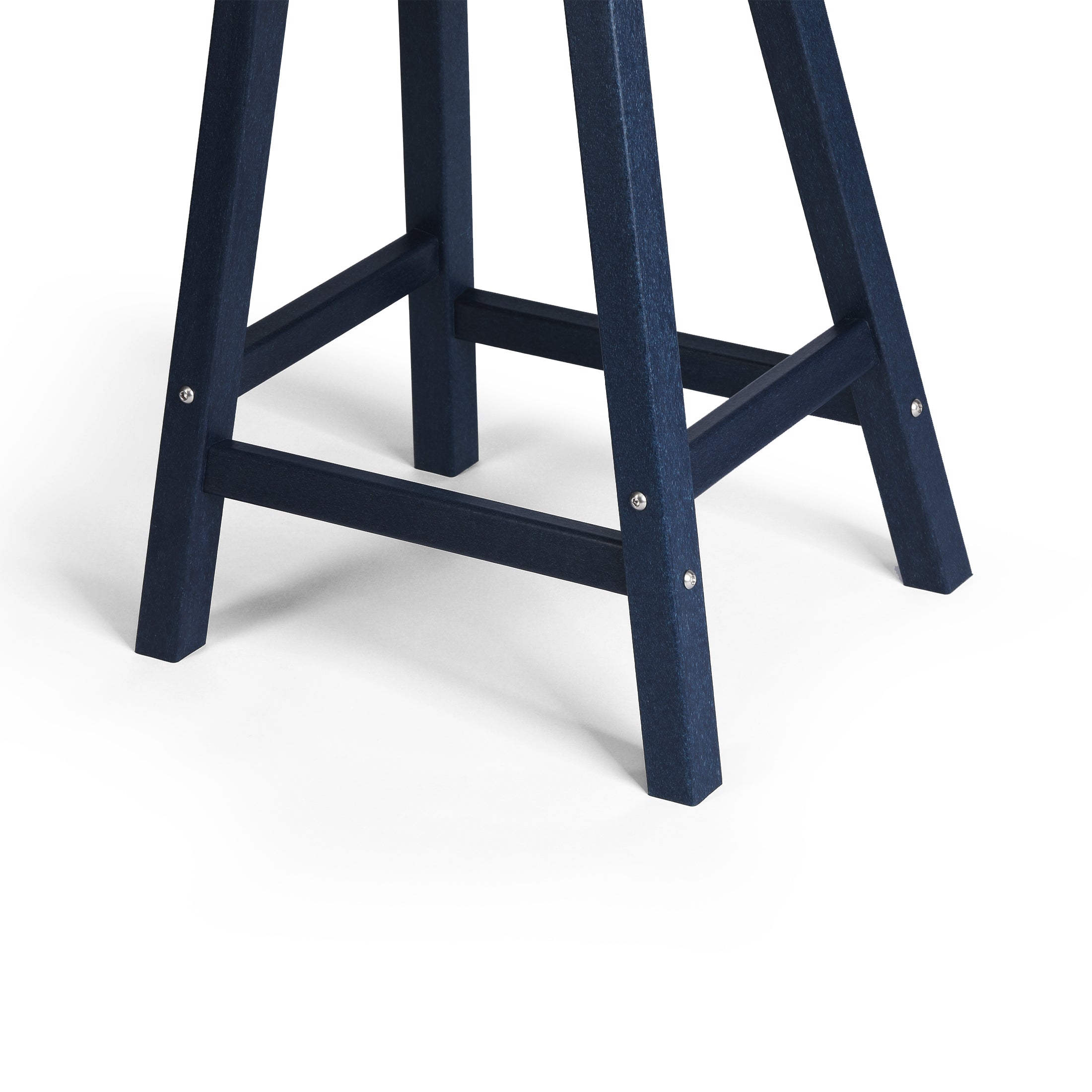 Paradise 24" HDPE Outdoor Patio Counter Height Bar Stools (Set of 2)