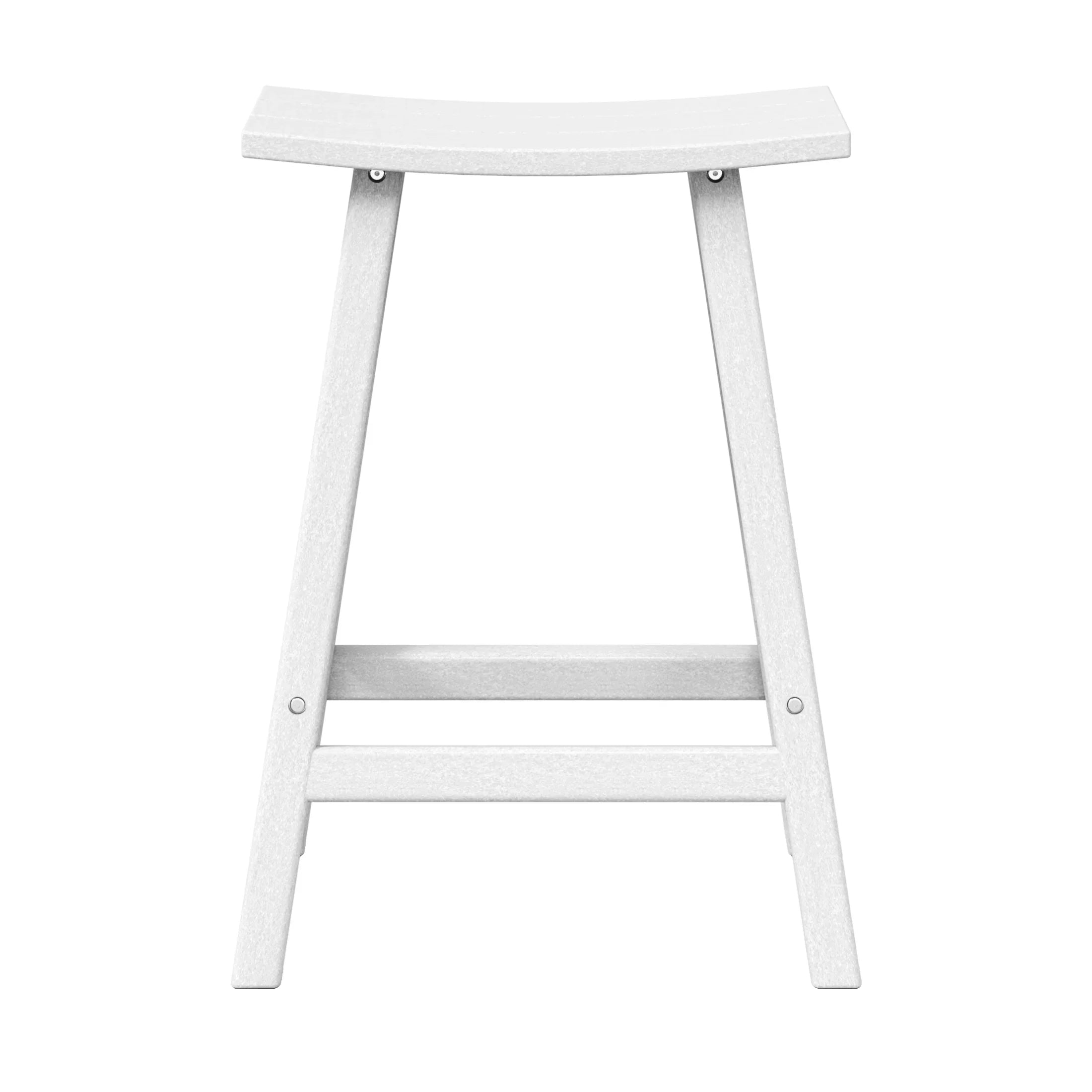 Paradise 24" height Outdoor / Patio Saddle bar stool