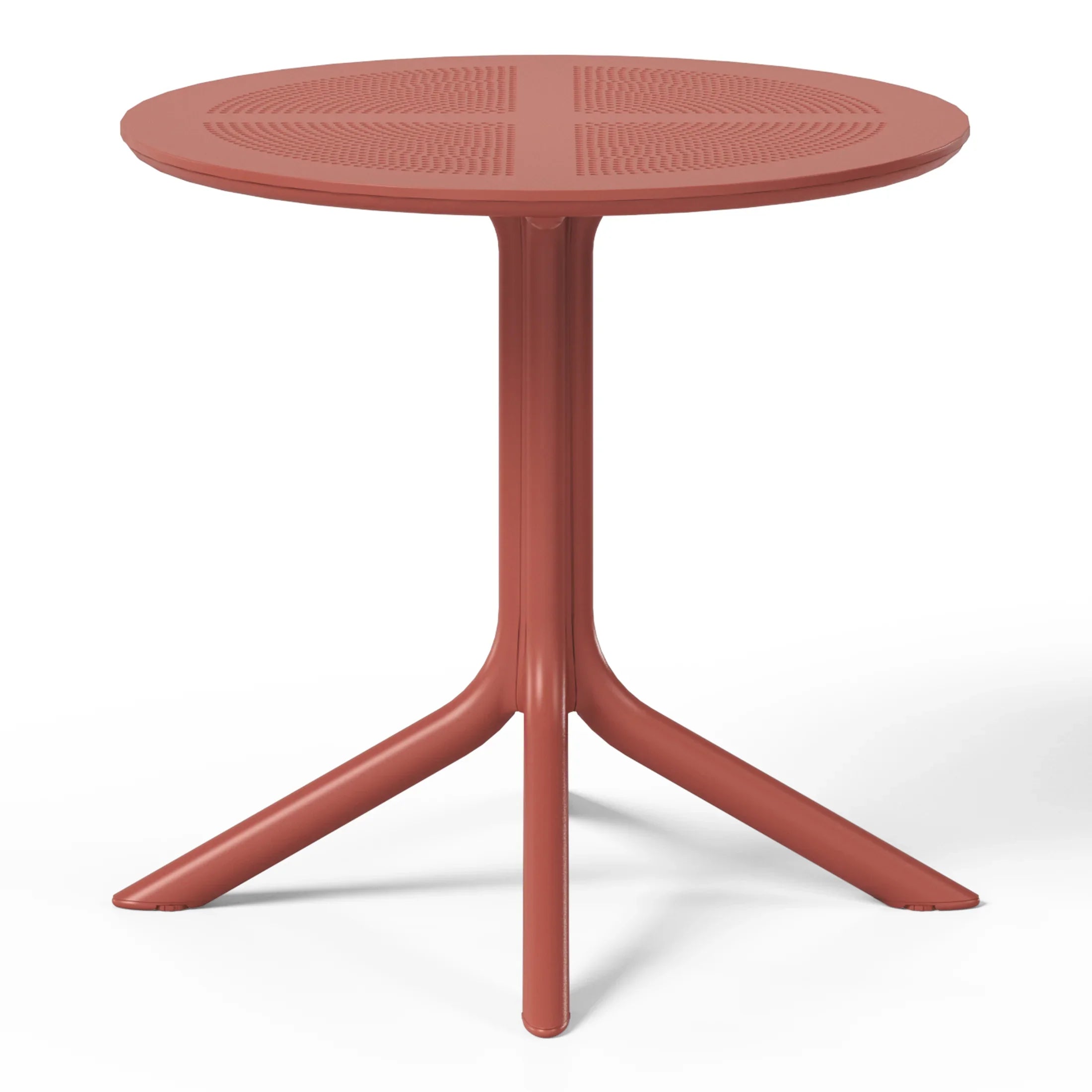 Sunshine 5-Piece Modern Round Patio Dining Table Set with Stackable Patio Dining Chairs