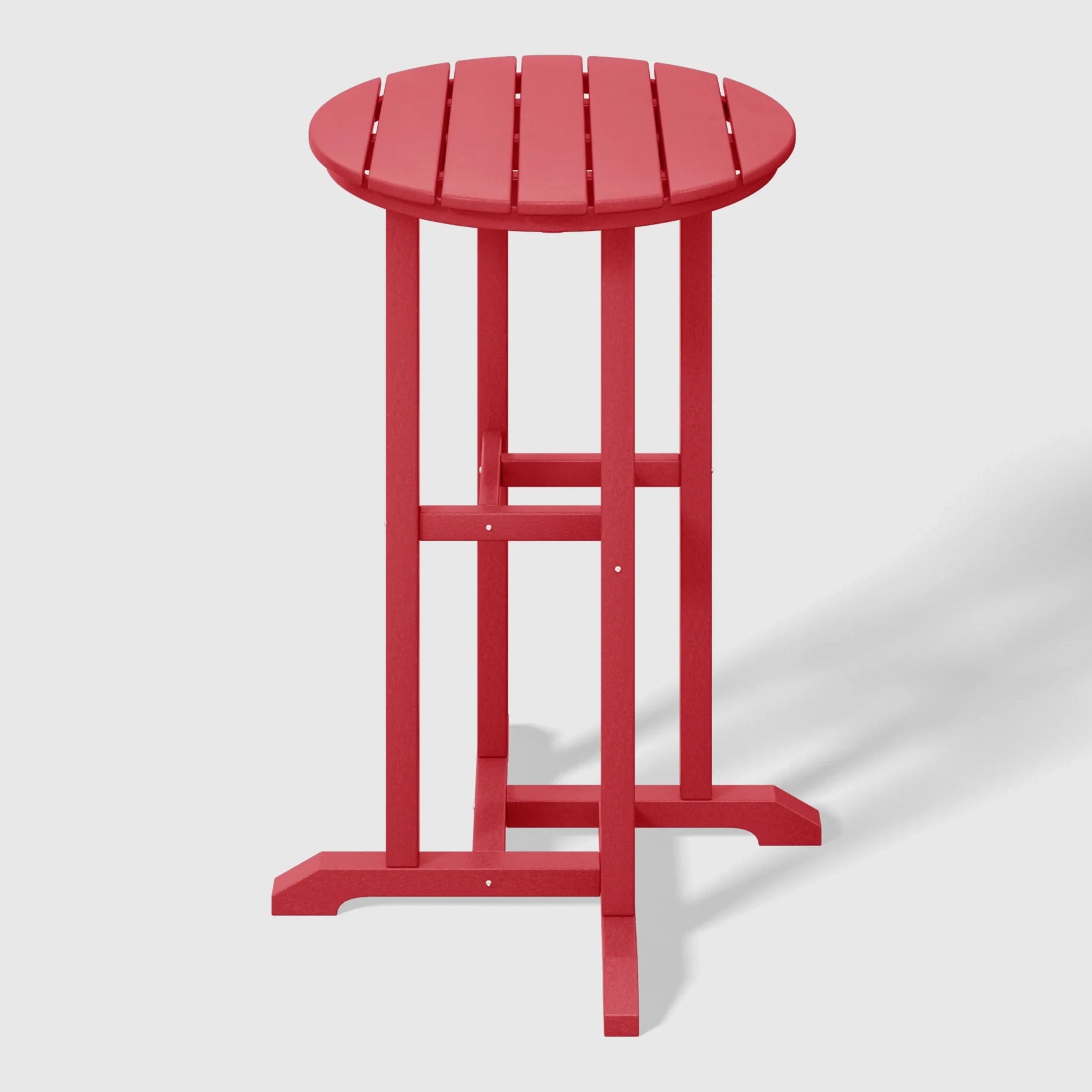 Paradise 37" Counter Height Round Outdoor Patio Bistro Bar Table