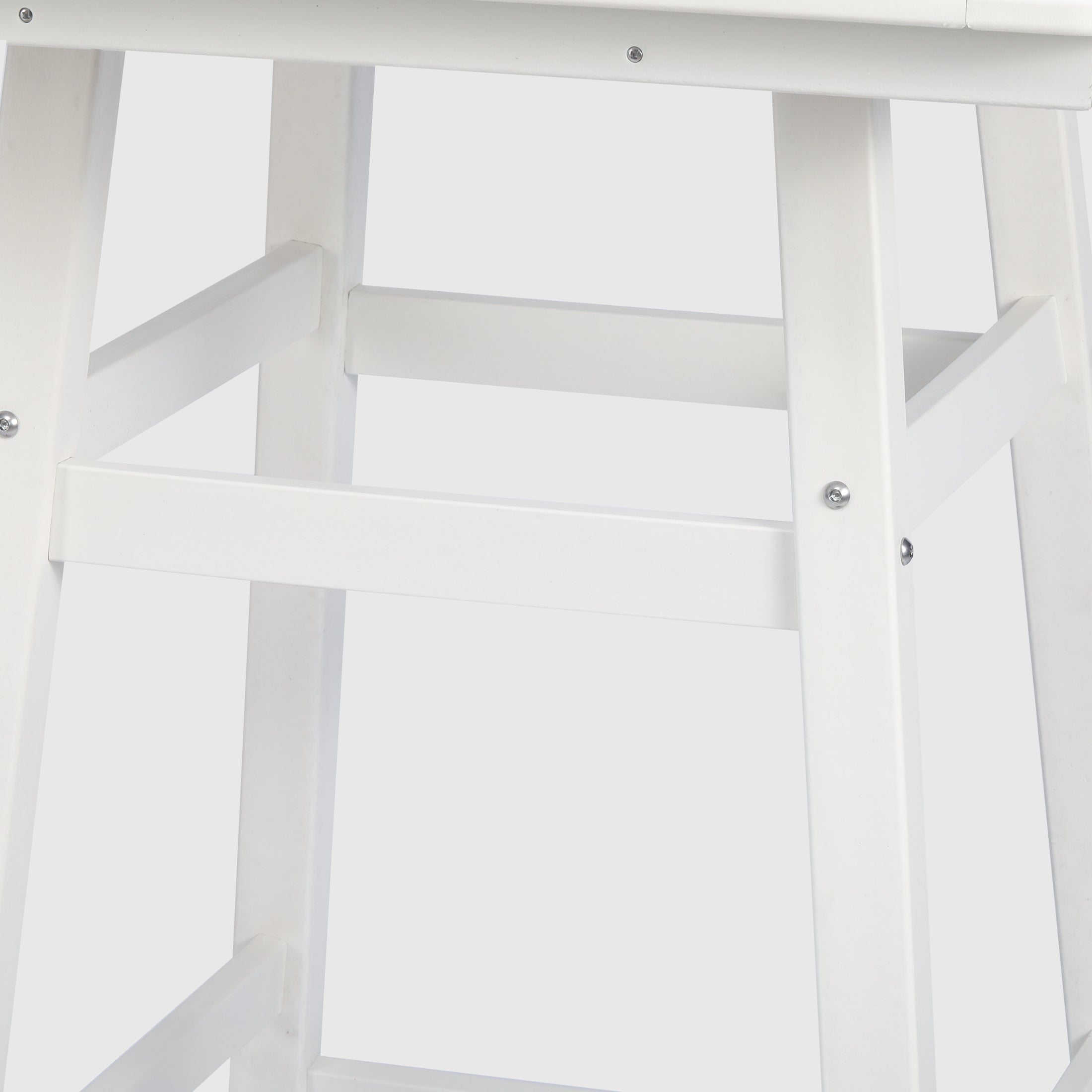 Paradise 30" Square Outdoor Patio Counter High Bistro Bar Table With Umbrella Hole