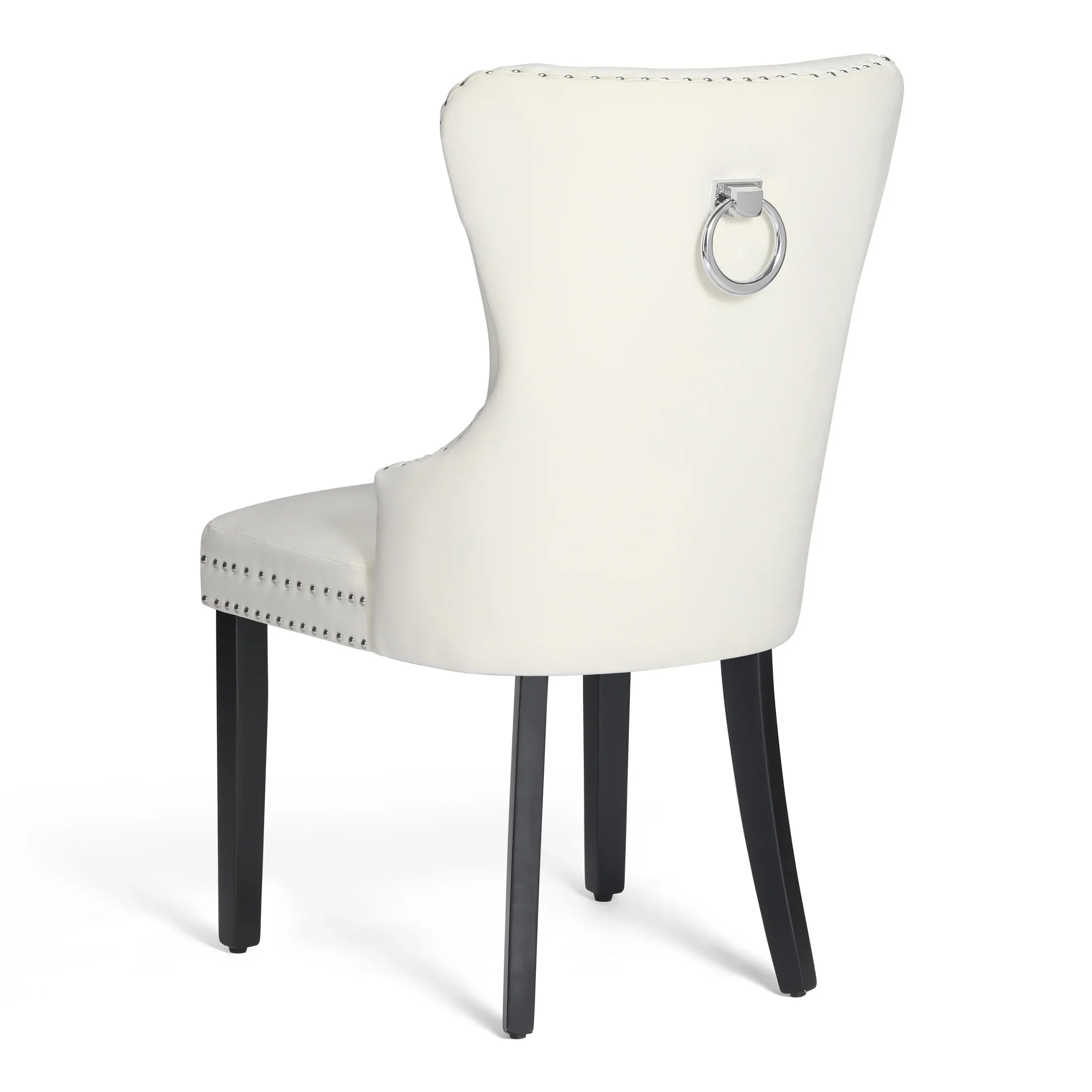 Hank Velvet Upholstered Tufted Dining Chairs (Set of 6)