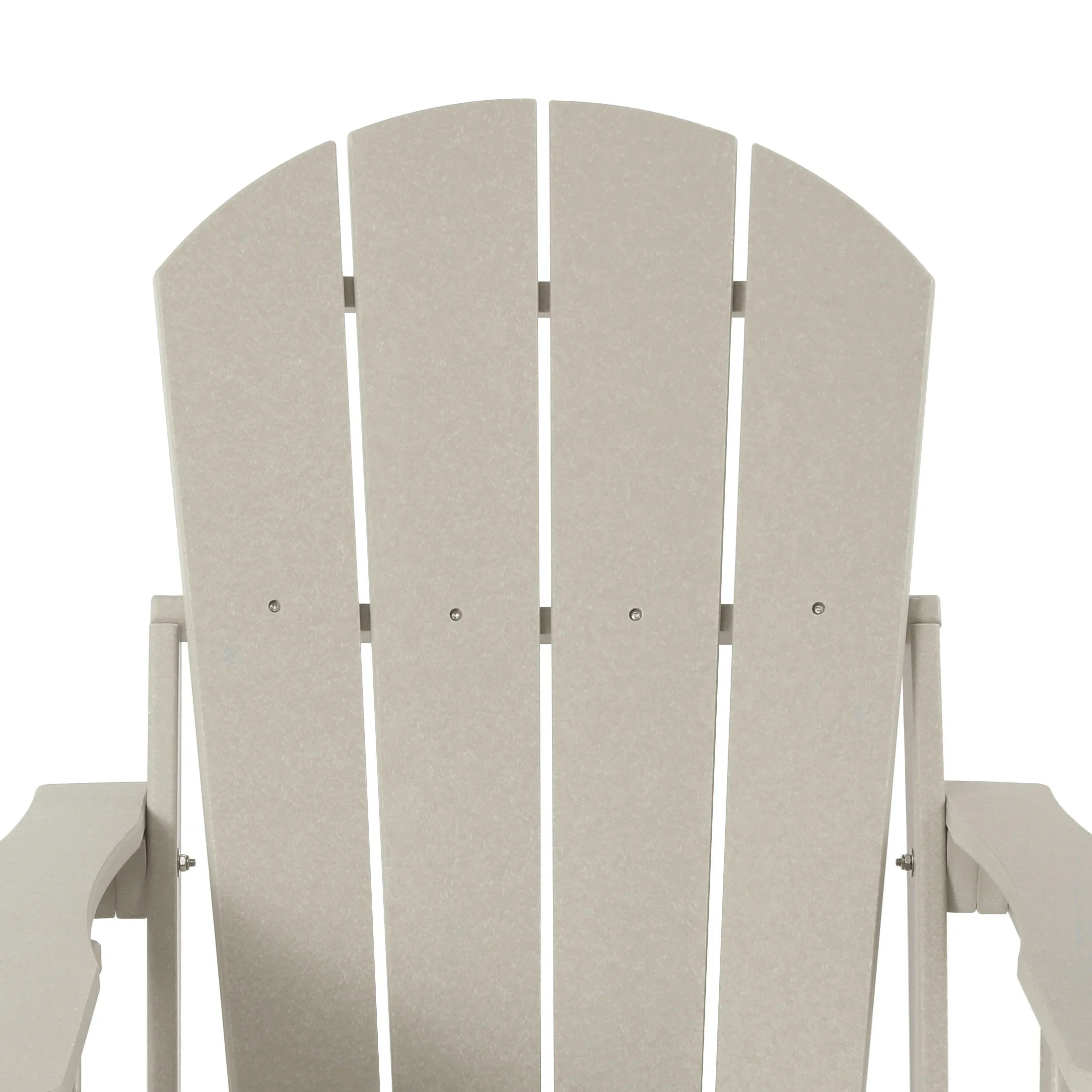 Paradise Folding Adjustable Adirondack Chair with Retractable Ottoman and Cup Holder