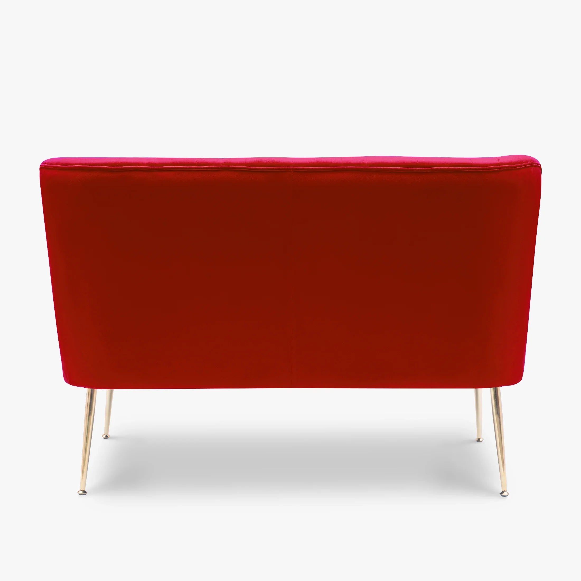 Alaia 46" Wide Upholstered Velvet Love Seat Sofa