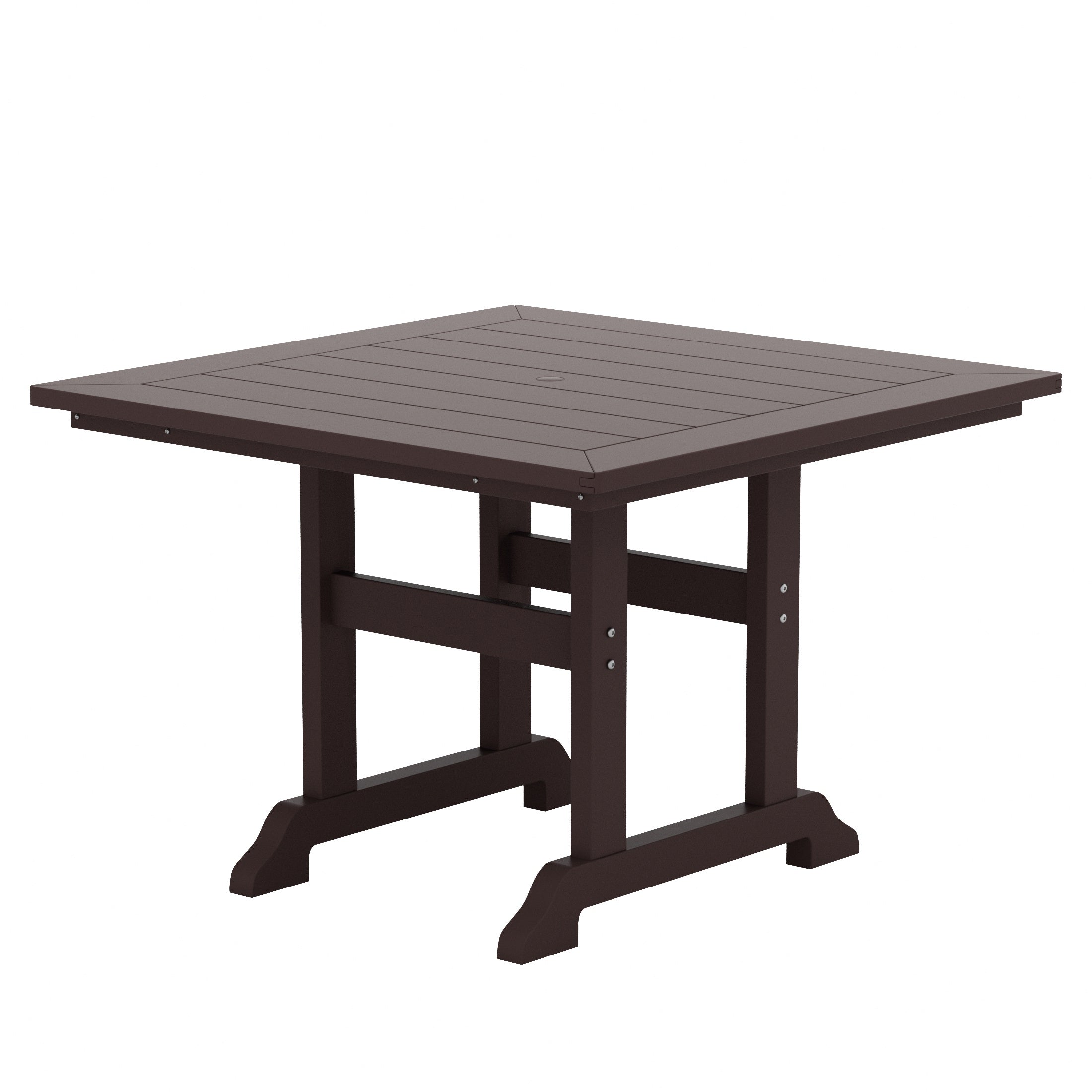 Paradise 43" Outdoor Patio Square Dining Table