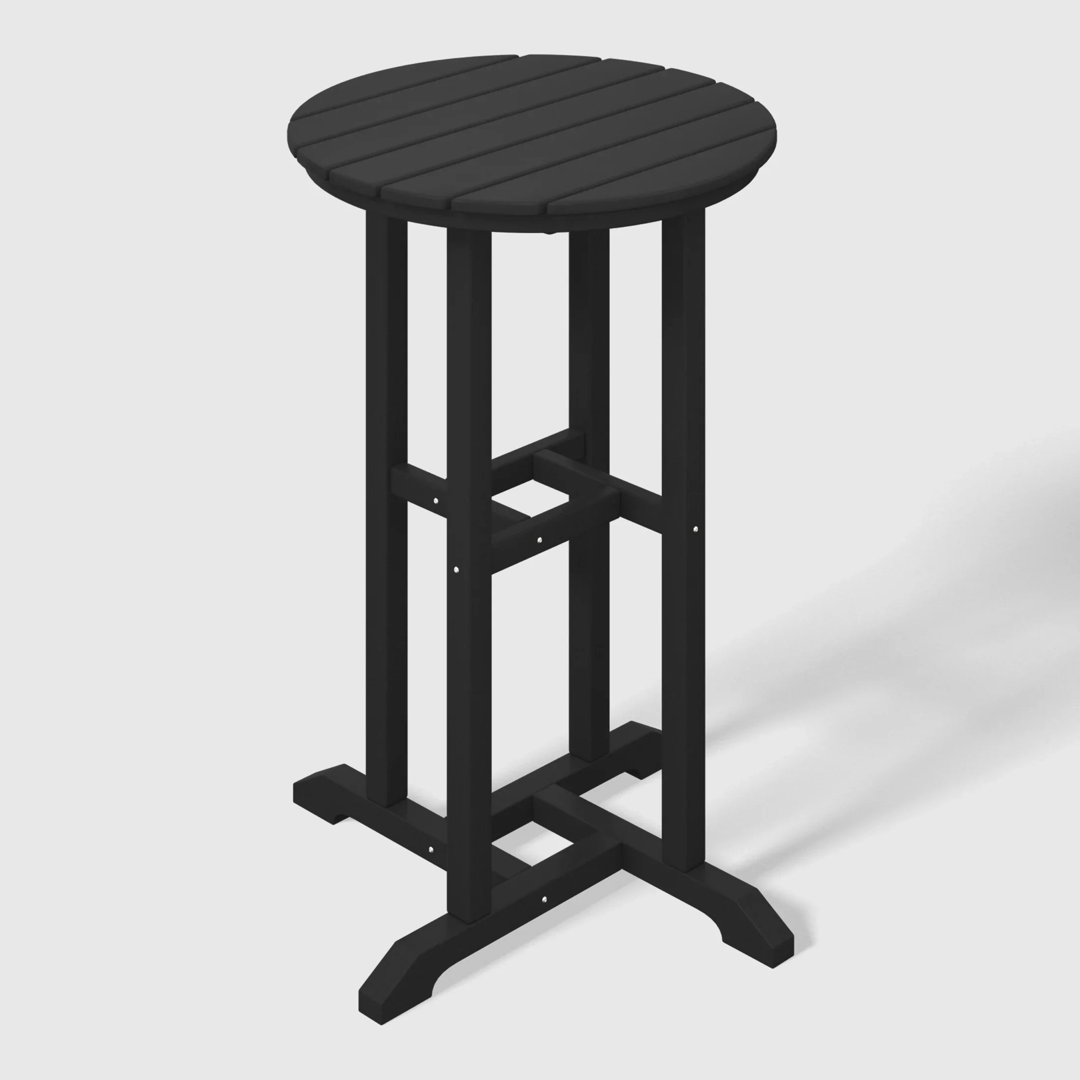Paradise 37" Counter Height Round Outdoor Patio Bistro Bar Table