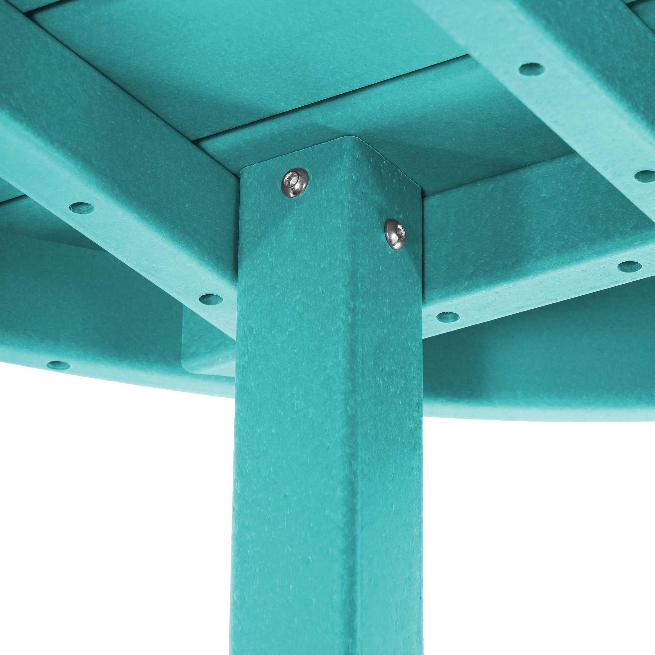 Paradise Kids 5-Piece HDPE Outdoor Patio Round Dining Table and Chairs Set