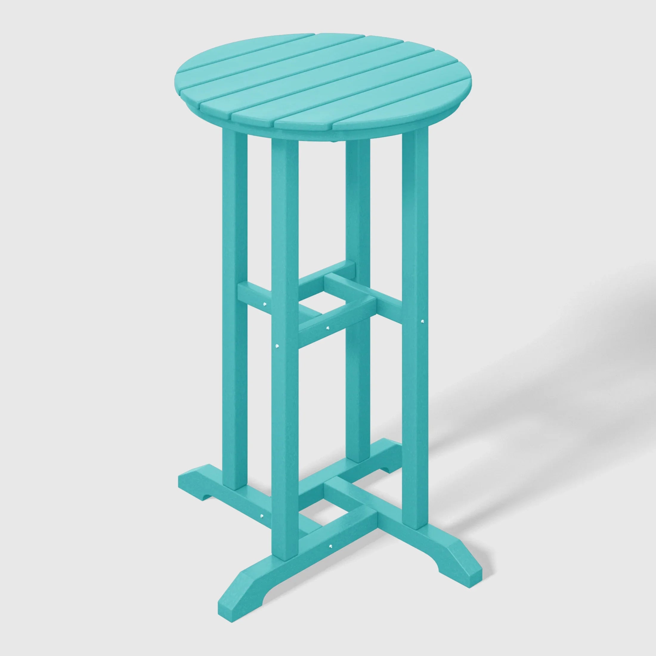 Paradise Outdoor Patio Counter Height Bar Stools Bistro Bar Table 4-Piece Set