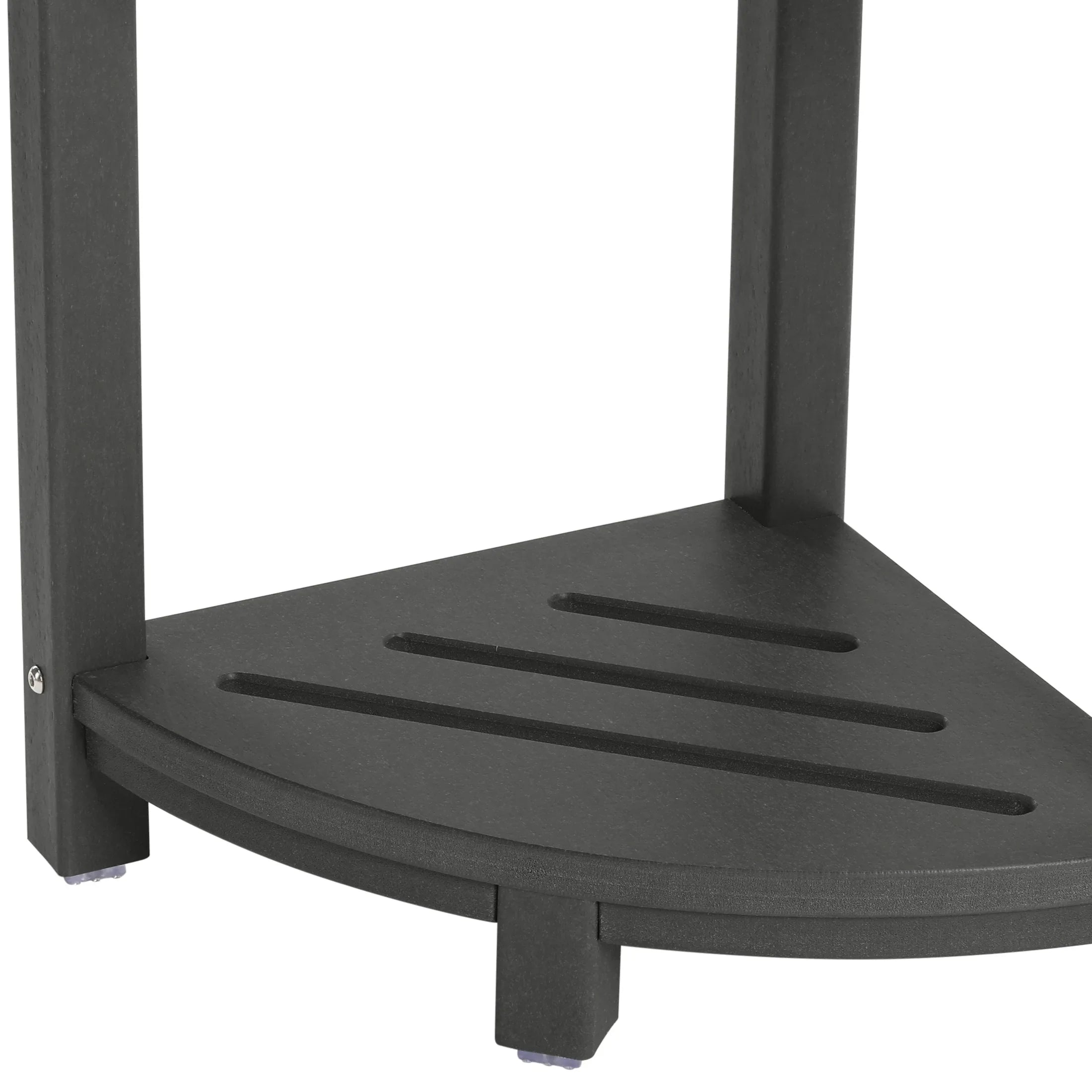 Ventura HDPE Plastic Waterproof Shower Corner Bench