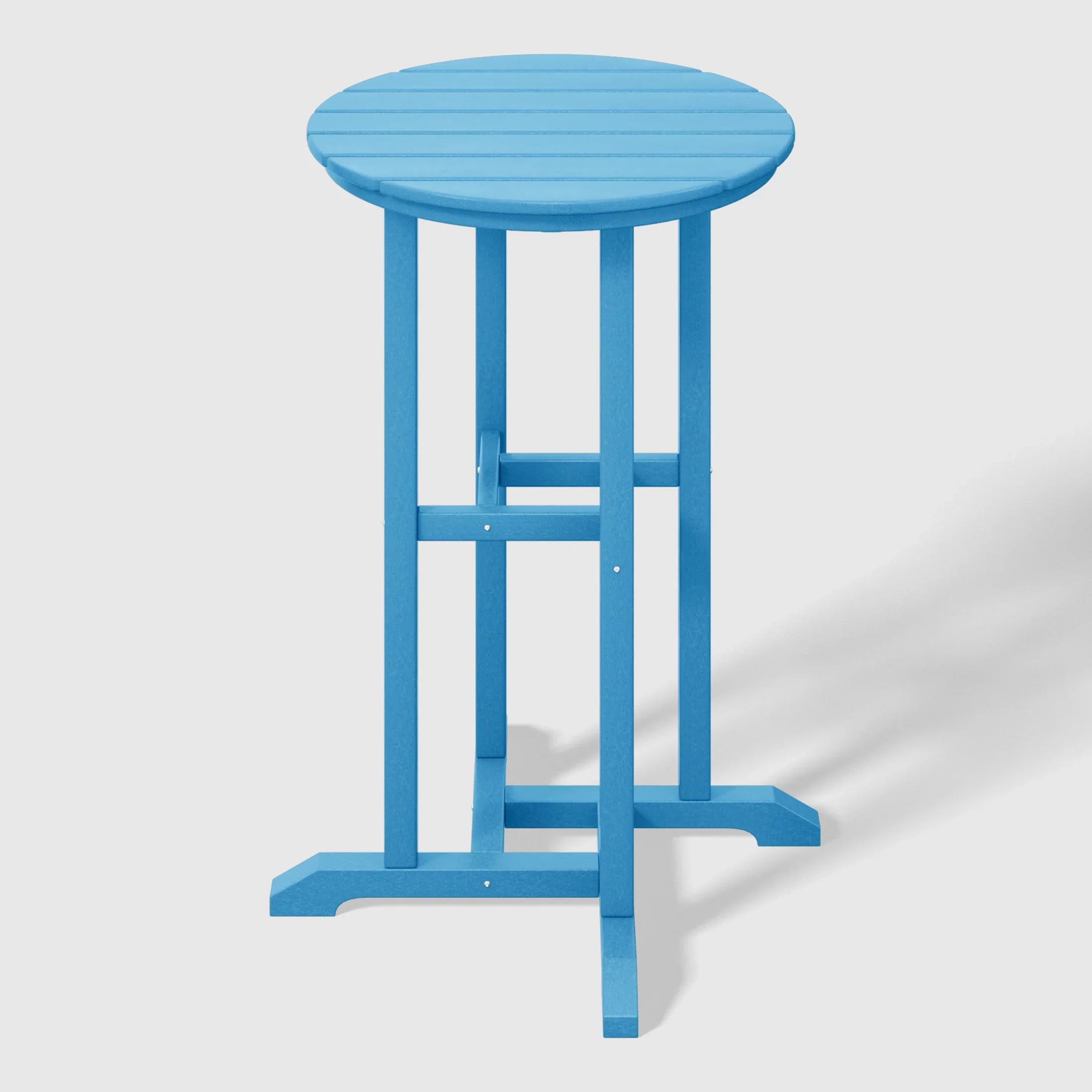 Paradise Outdoor Patio Counter Height Bar Stools Bistro Bar Table 4-Piece Set