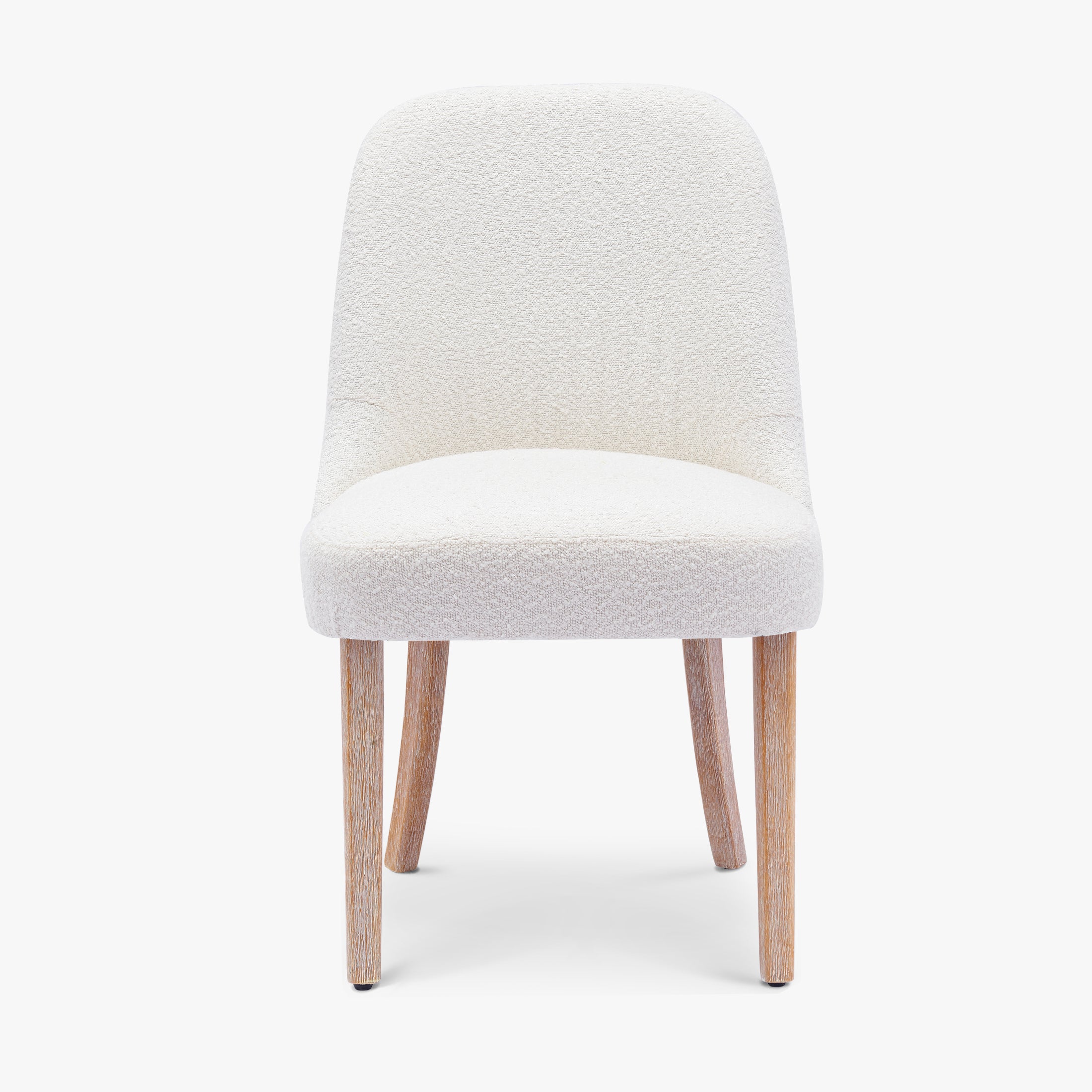 Amélie Mid-Century Modern Upholstered Boucle Dining Chair