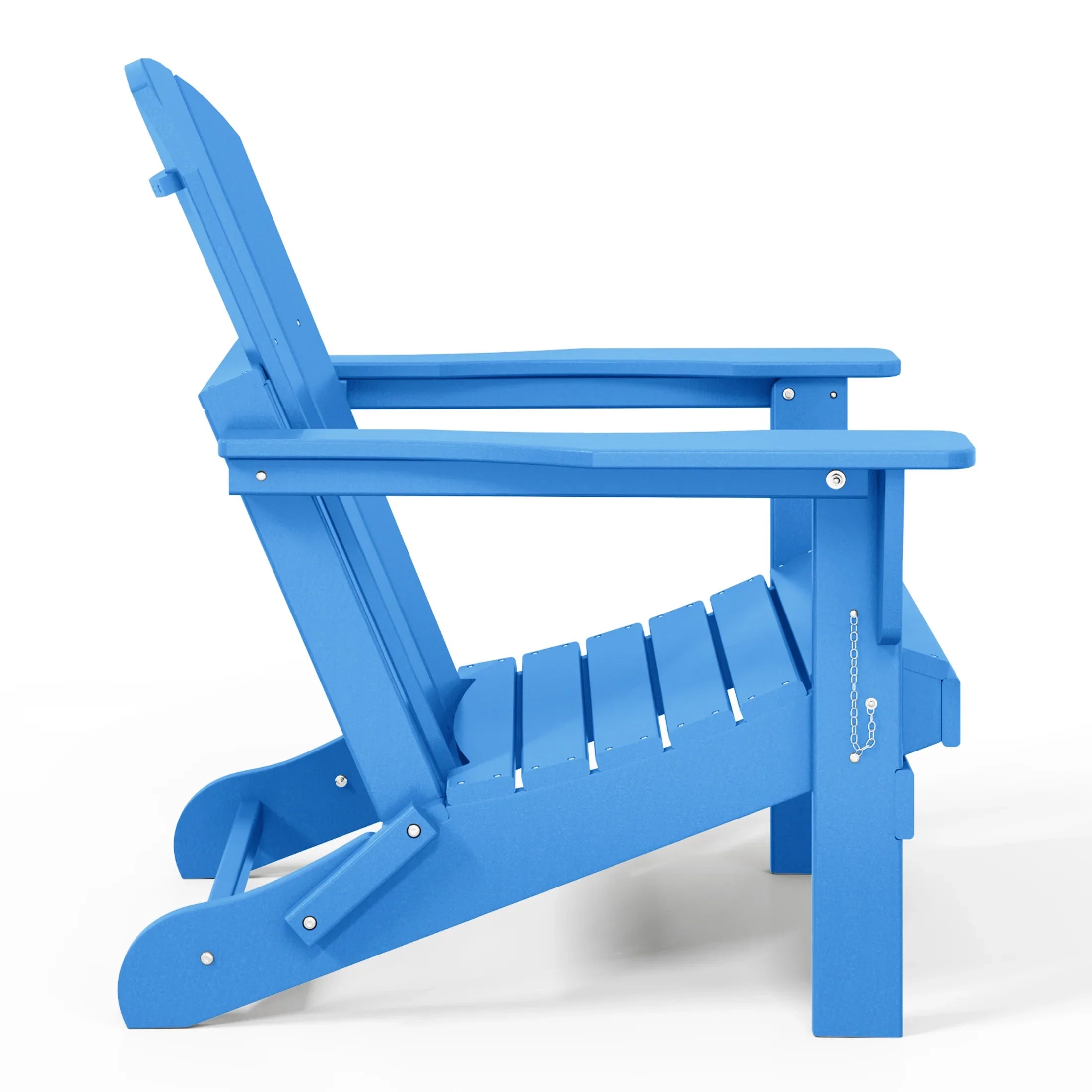 Paradise Outdoor Folding Poly Adirondack Chair (Set of 8)