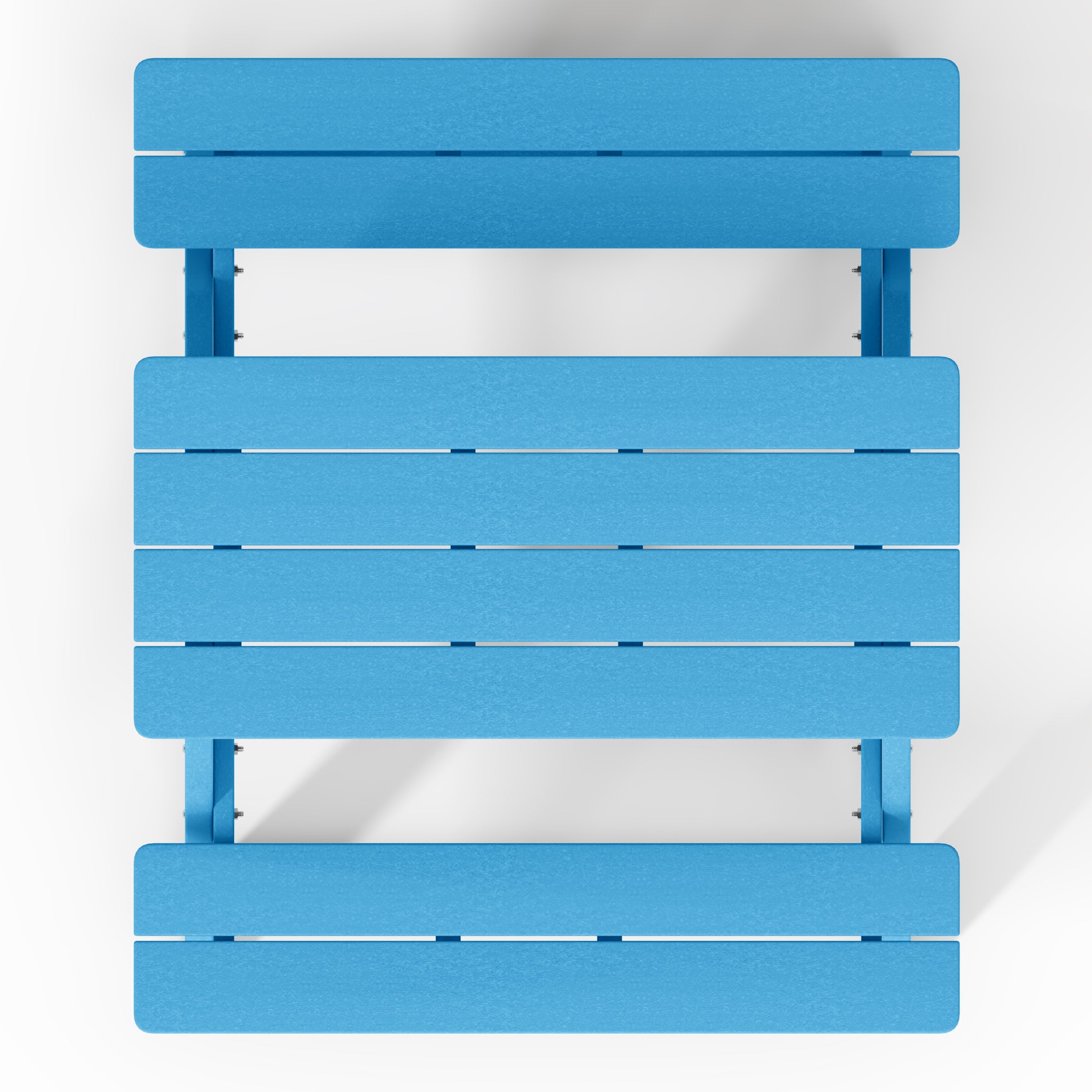 Paradise Outdoor Patio Kids HDPE Plastic Picnic Bench Table