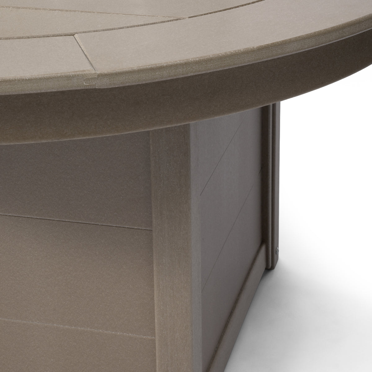 Sol 47" Modern Outdoor 55,000 BTU Patio Propane Round Fire Pit Table