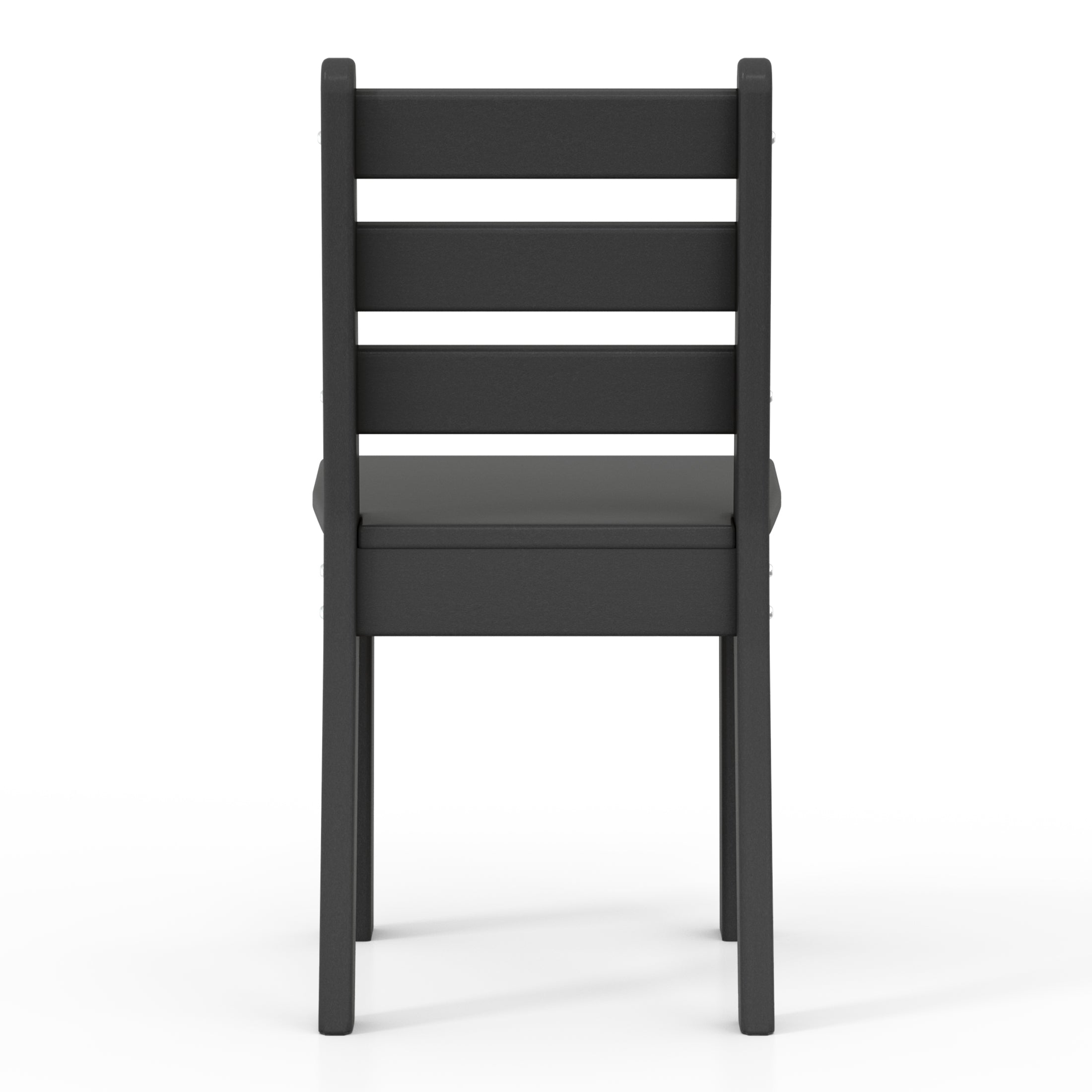 Playhouse Outdoor HDPE Kids Plastic Toddler Dining Chair (Set of Two)