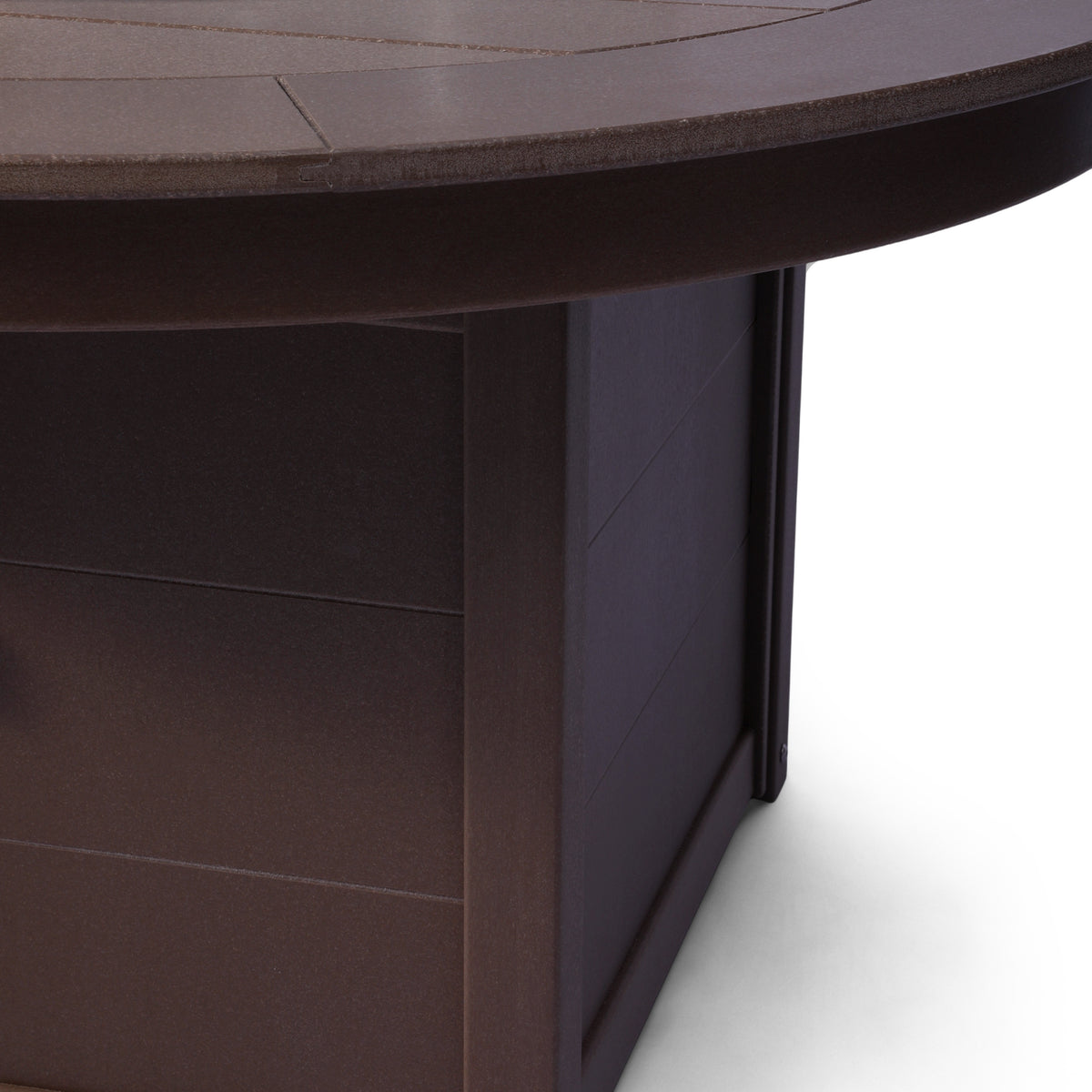 Sol 47" Modern Outdoor 55,000 BTU Patio Propane Round Fire Pit Table