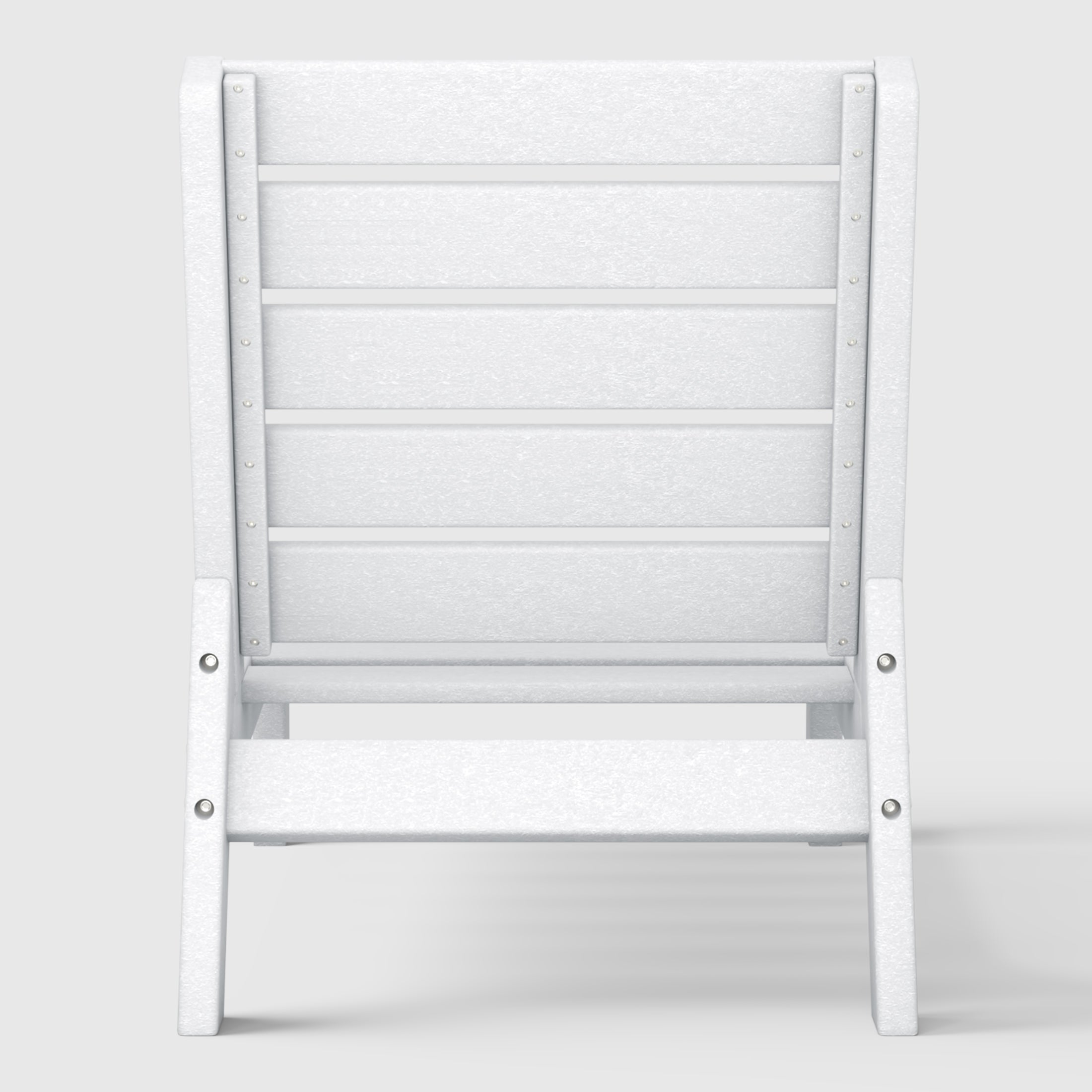 Portsmouth Outdoor HDPE Deep Seating Modular Armless Patio Chair