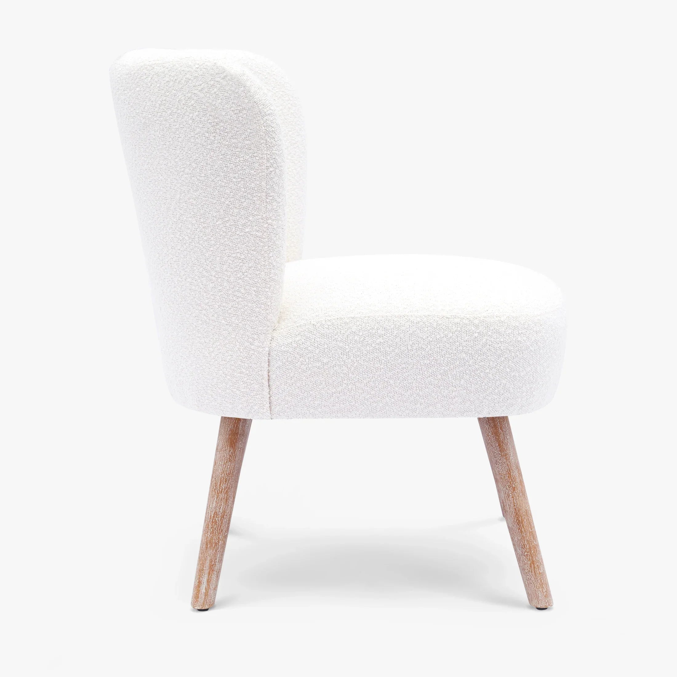 Amélie 25" Wide Upholstered Boucle Accent Chair