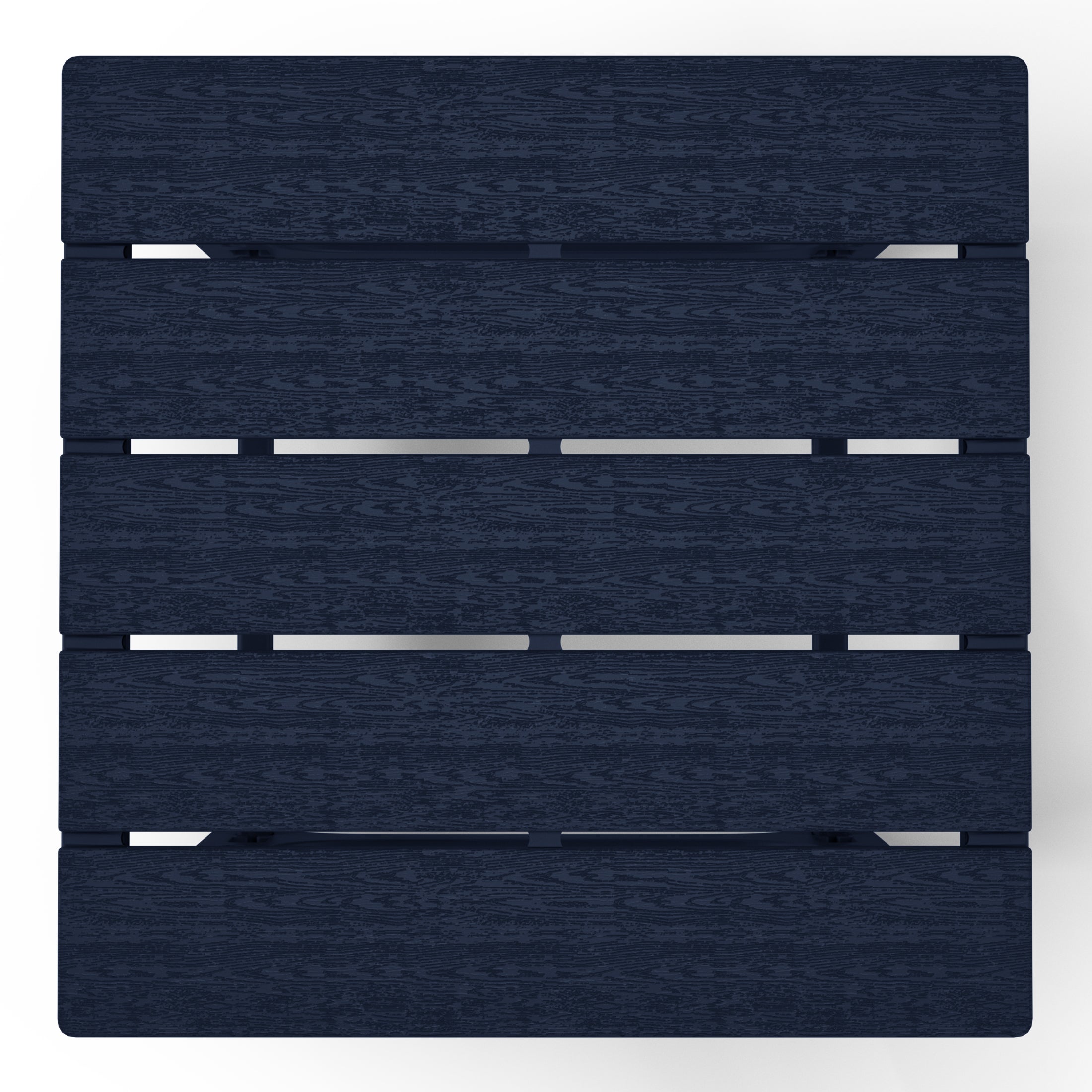 Cayman Outdoor 18" HDPE Square Adirondack Patio Side Table