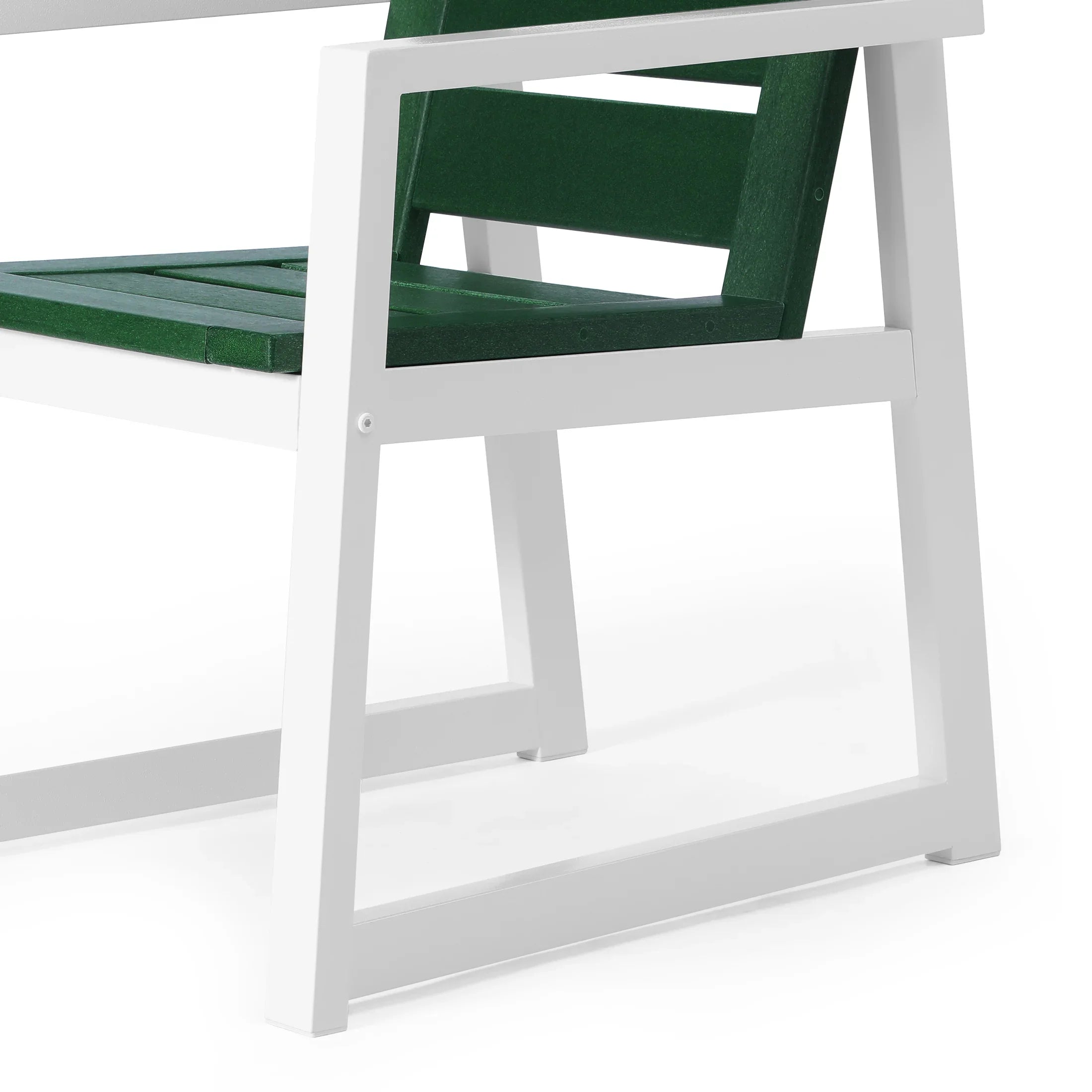 Stinson HDPE Outdoor Patio Dining Arm Chair